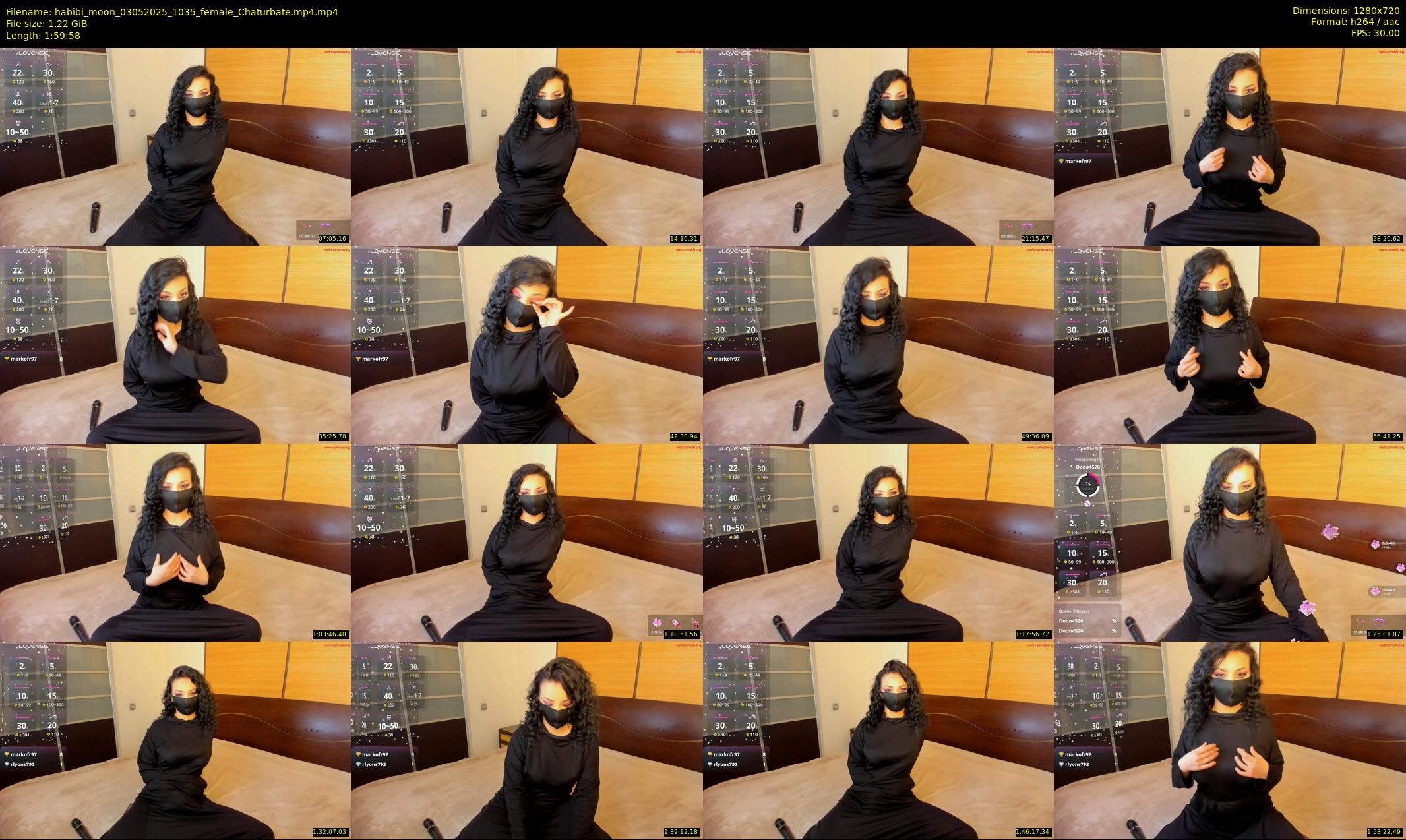 habibi_moon — 120 minute Chaturbate female cam show recording, 720p, May 3, 2025