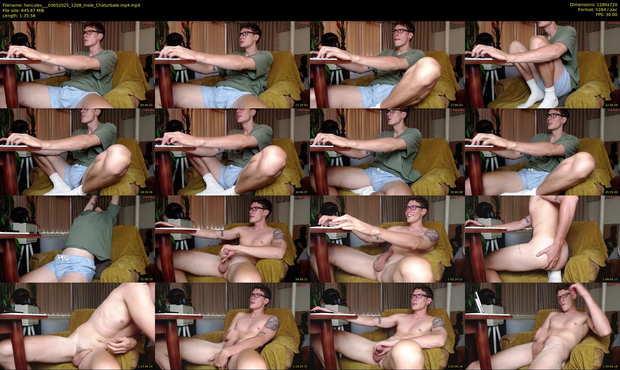 hercules__ — 96 minute Chaturbate male cam show recording, 720p, May 3, 2025