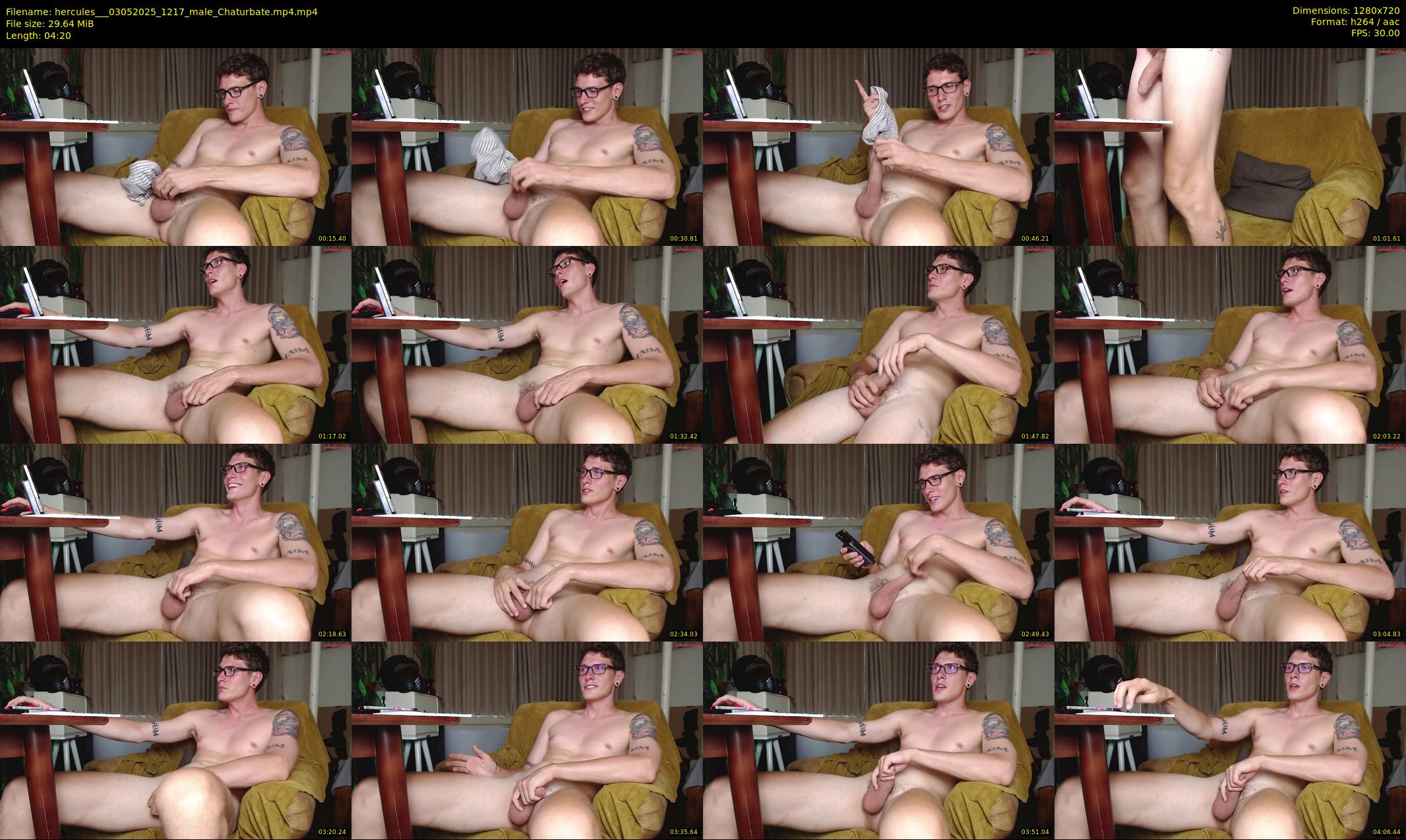 hercules__ — 5 minute Chaturbate male cam show recording, 720p, May 3, 2025