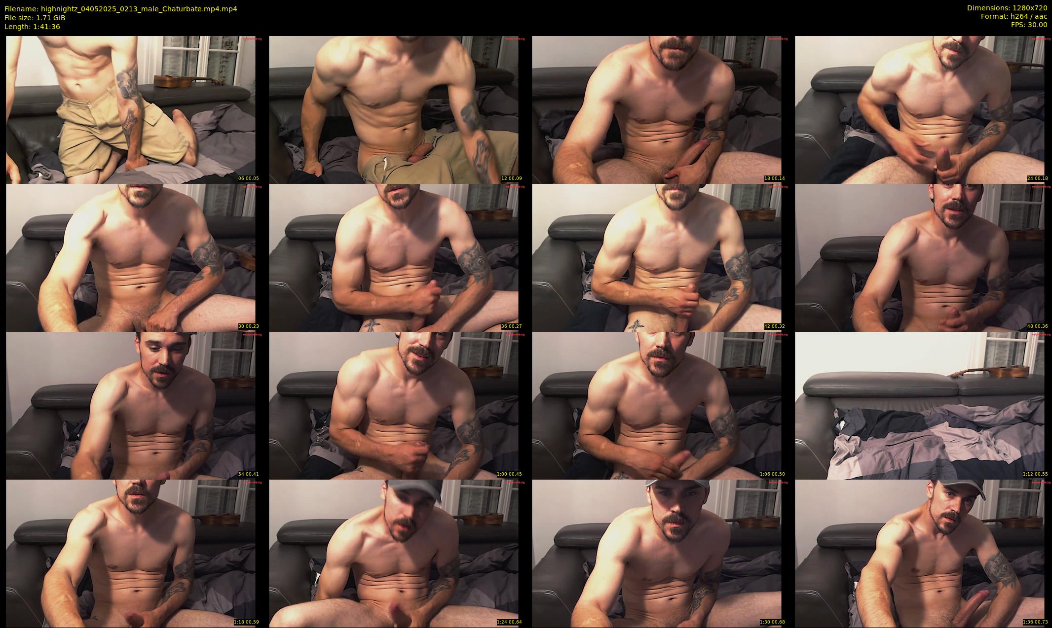 highnightz — 102 minute Chaturbate male cam show recording, 720p, May 4, 2025