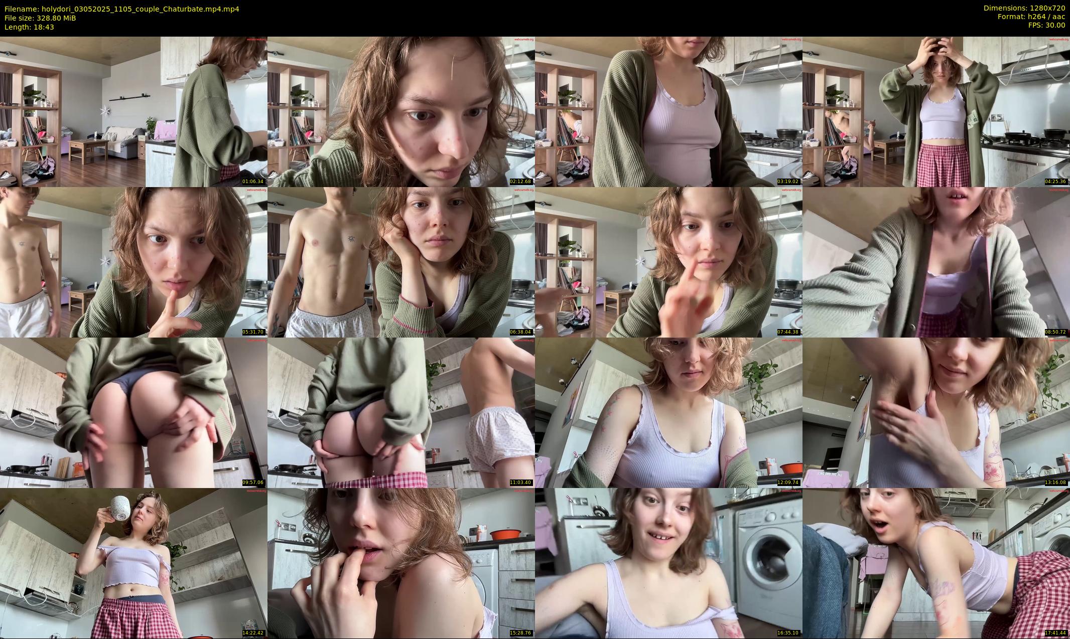 holydori — 19 minute Chaturbate female cam show recording, 720p, May 3, 2025