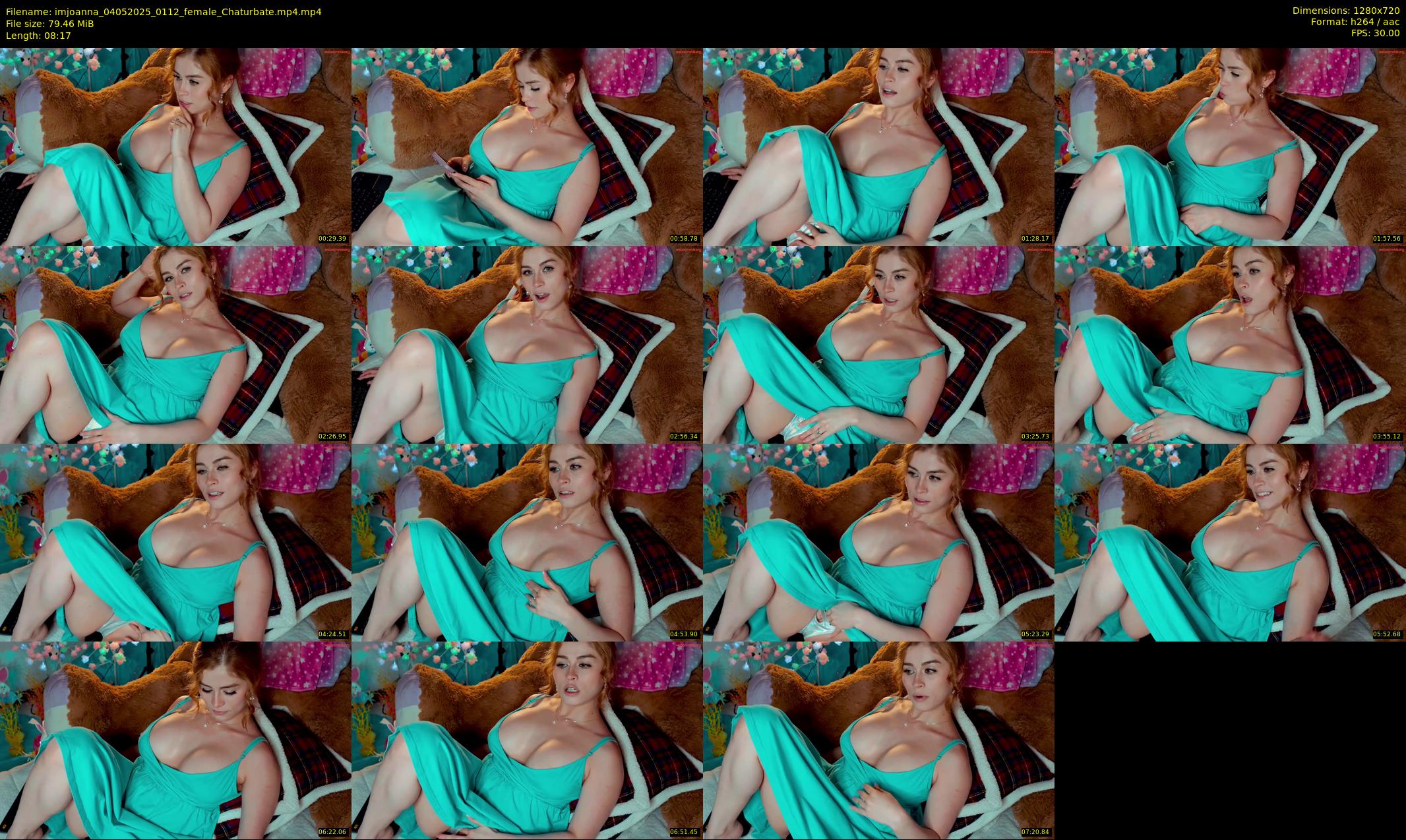 imjoanna — 9 minute Chaturbate female cam show recording, 720p, May 4, 2025