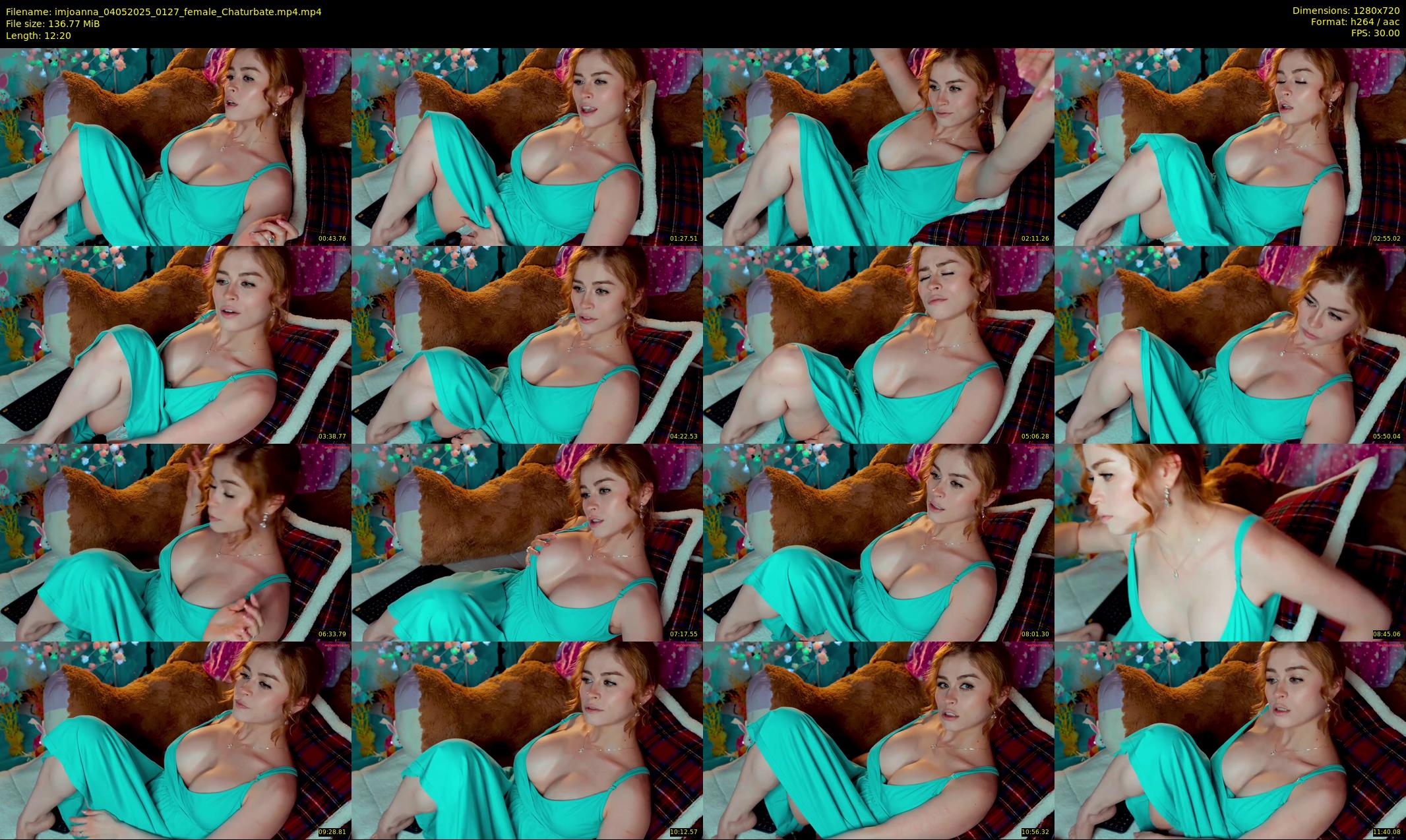 imjoanna — 13 minute Chaturbate female cam show recording, 720p, May 4, 2025