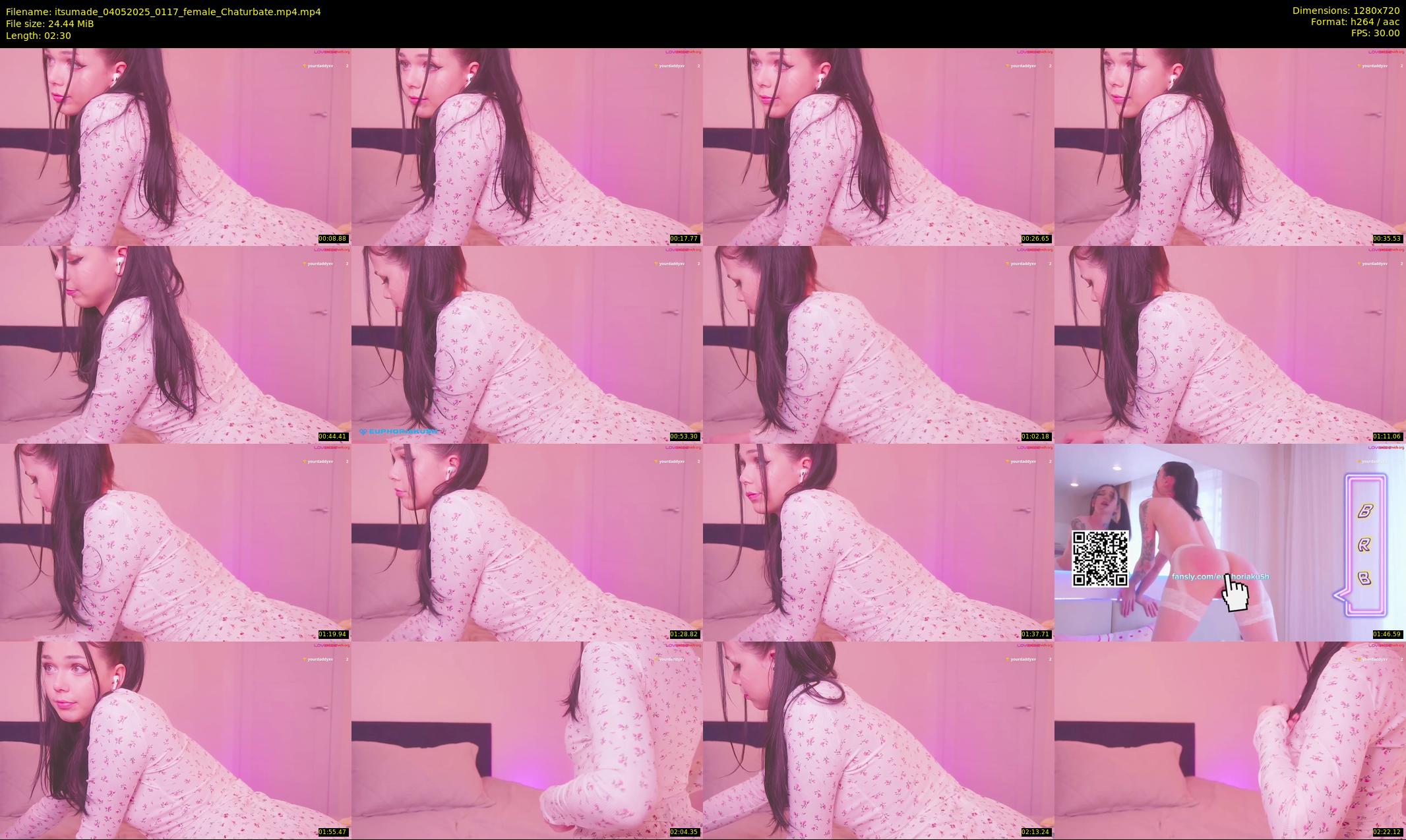 itsumade — 3 minute Chaturbate female cam show recording, 720p, May 4, 2025