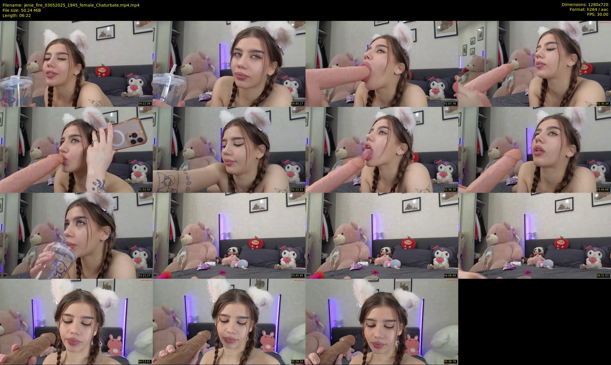 jenie_fire — 7 minute Chaturbate female cam show recording, 720p, May 3, 2025