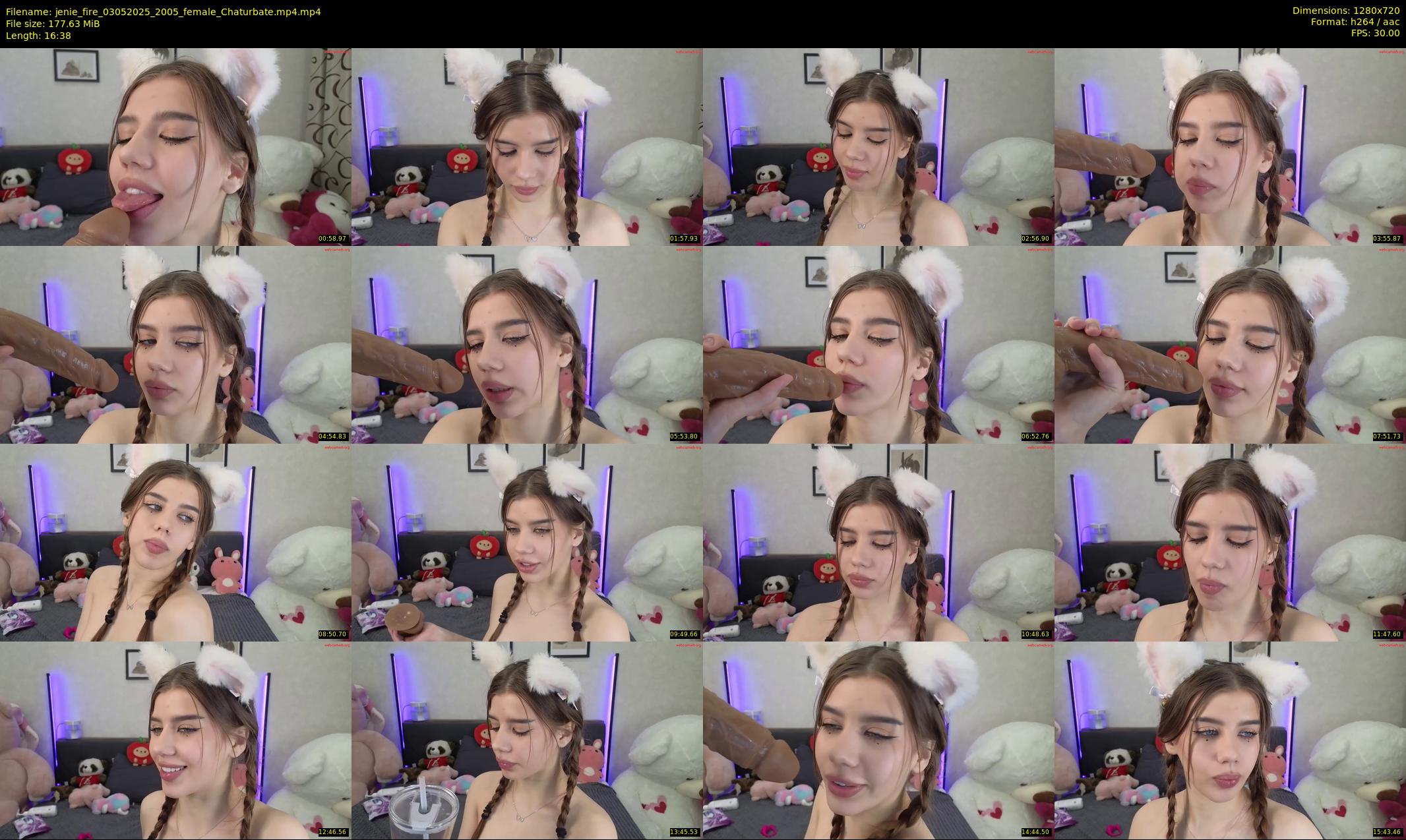 jenie_fire — 17 minute Chaturbate female cam show recording, 720p, May 3, 2025