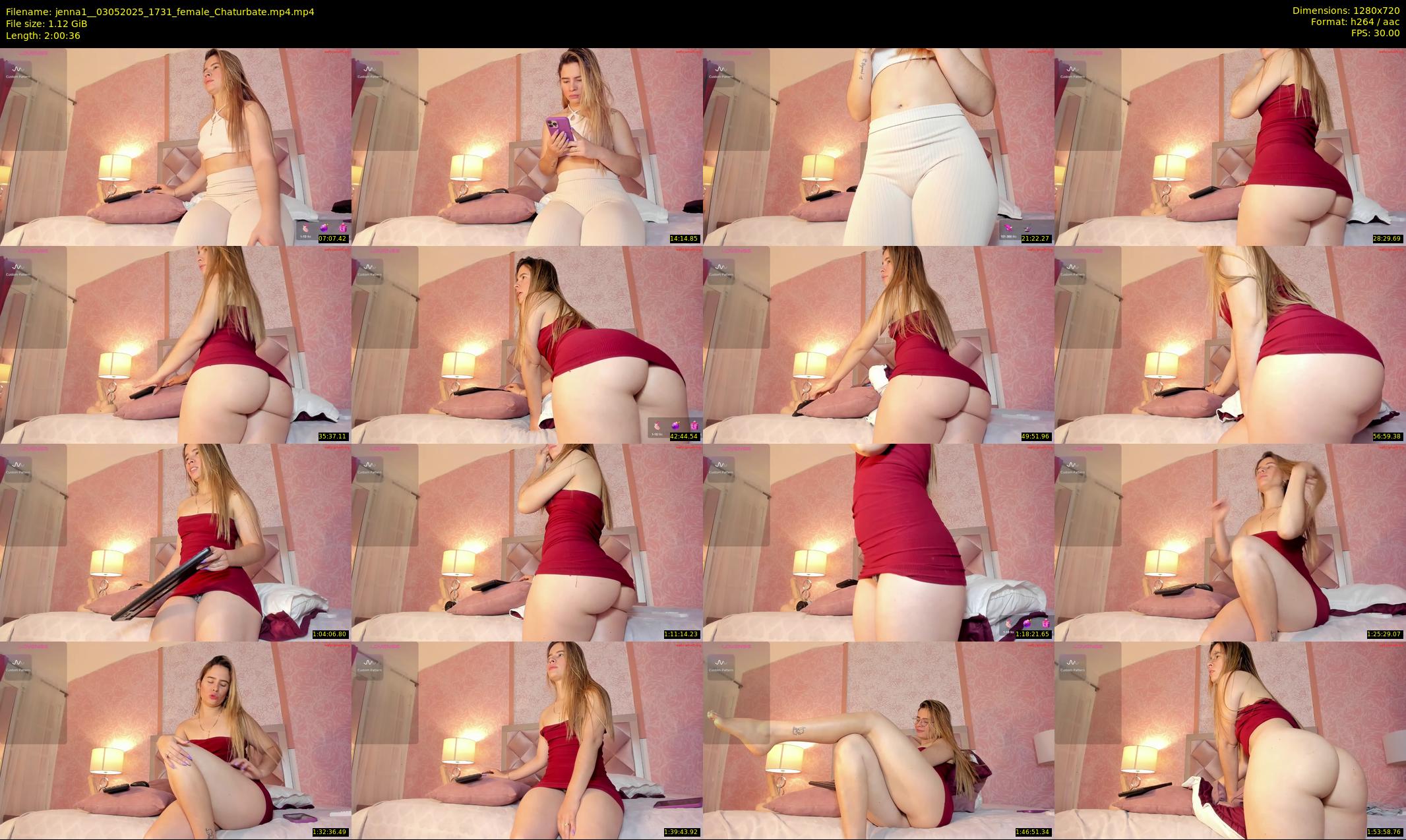 jenna1_ — 121 minute Chaturbate female cam show recording, 720p, May 3, 2025