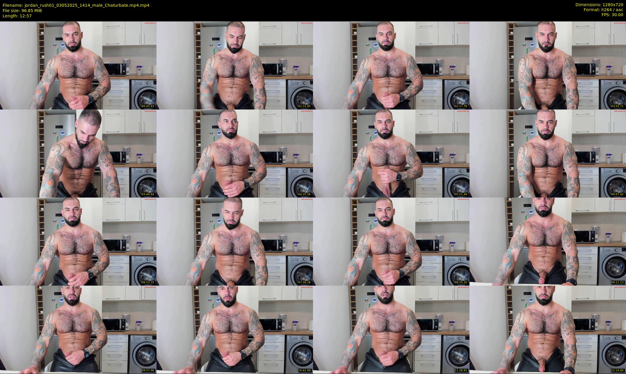 jordan_rush01 — 13 minute Chaturbate male cam show recording, 720p, May 3, 2025