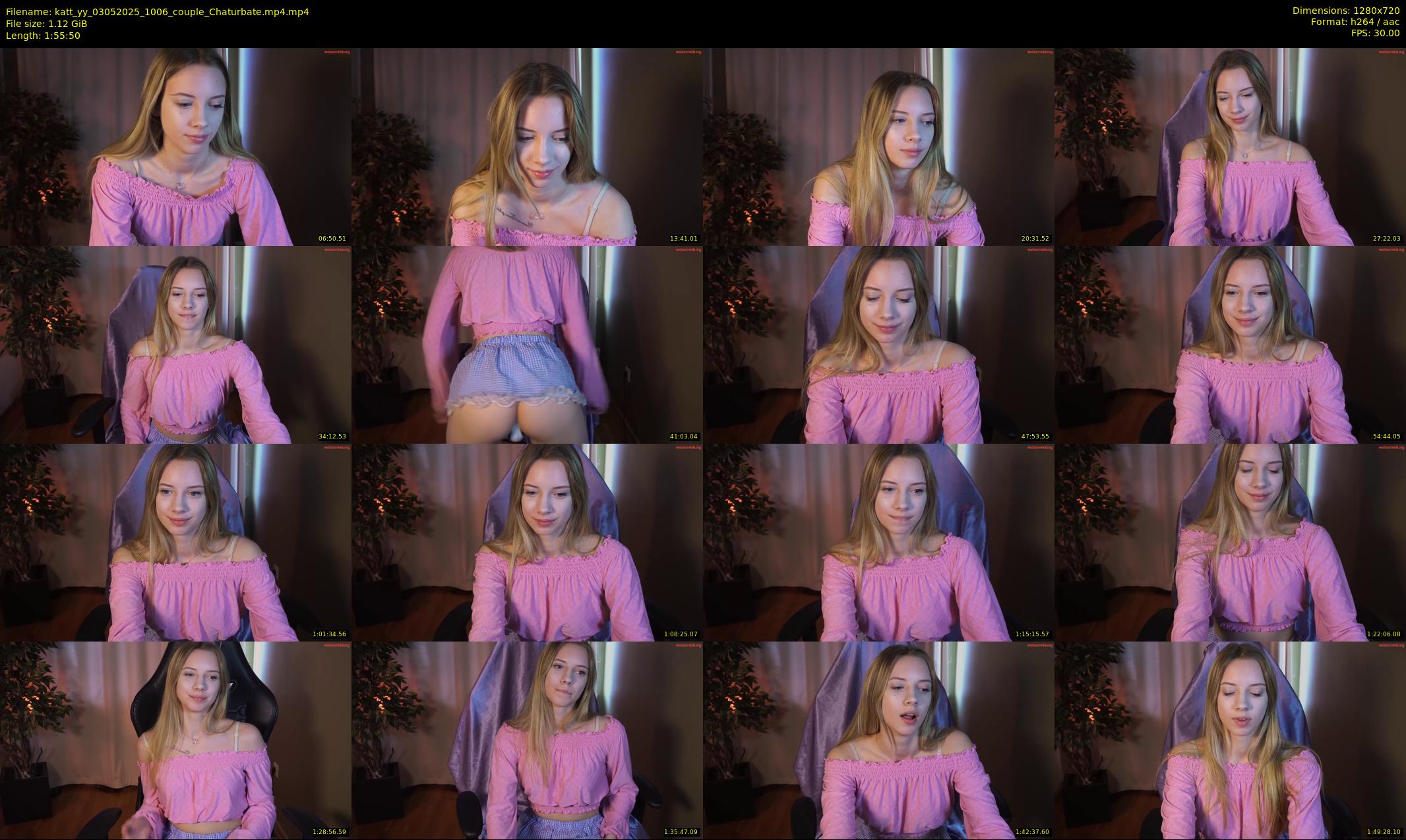 katt_yy — 116 minute Chaturbate female cam show recording, 720p, May 3, 2025