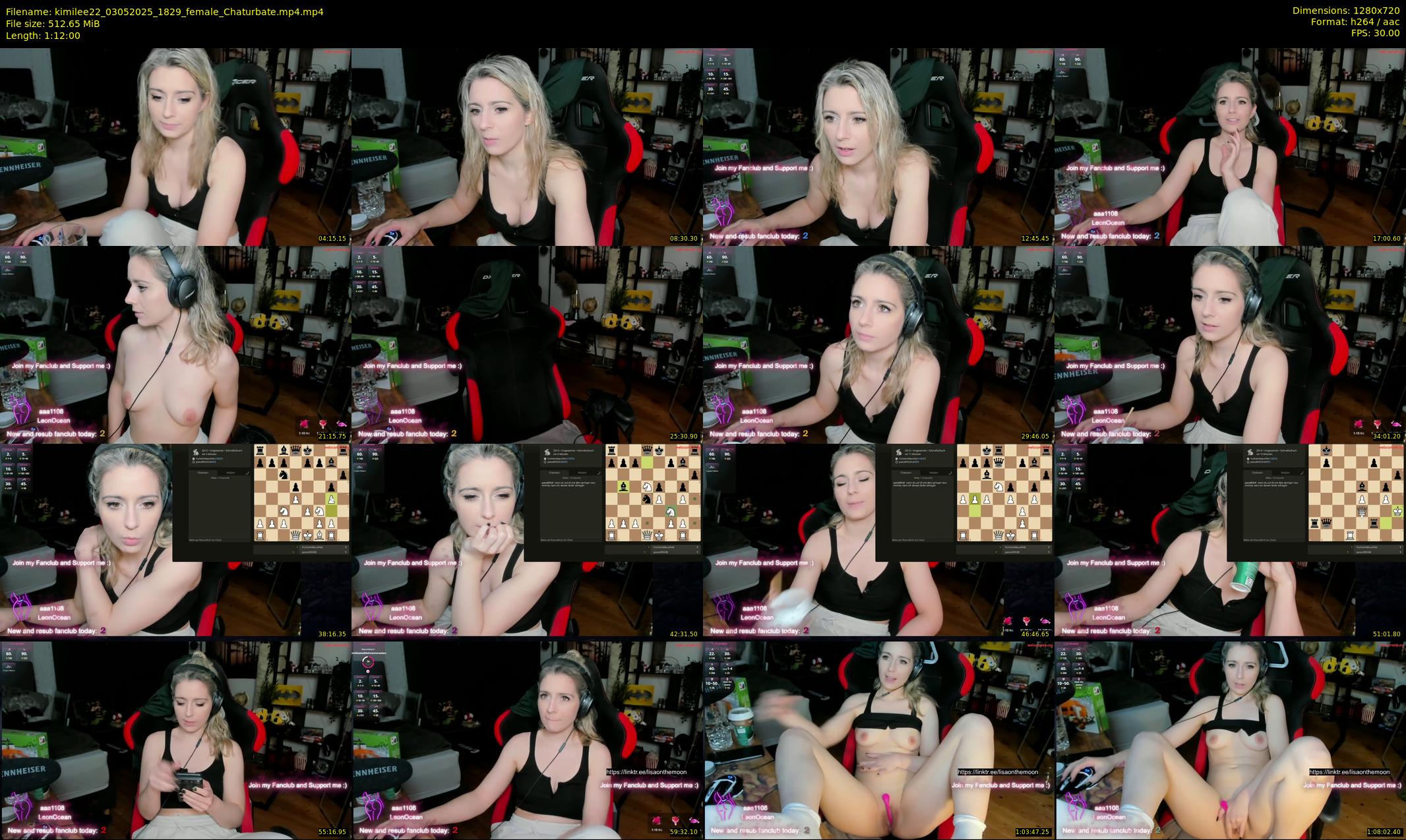 kimilee22 — 72 minute Chaturbate female cam show recording, 720p, May 3, 2025