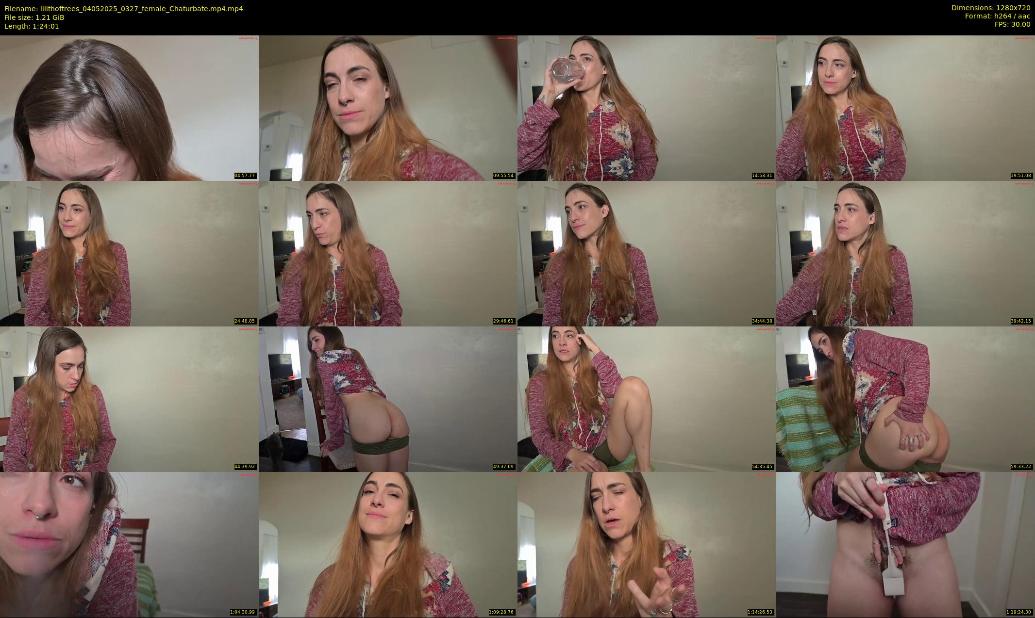 lilithoftrees — 85 minute Chaturbate female cam show recording, 720p, May 4, 2025