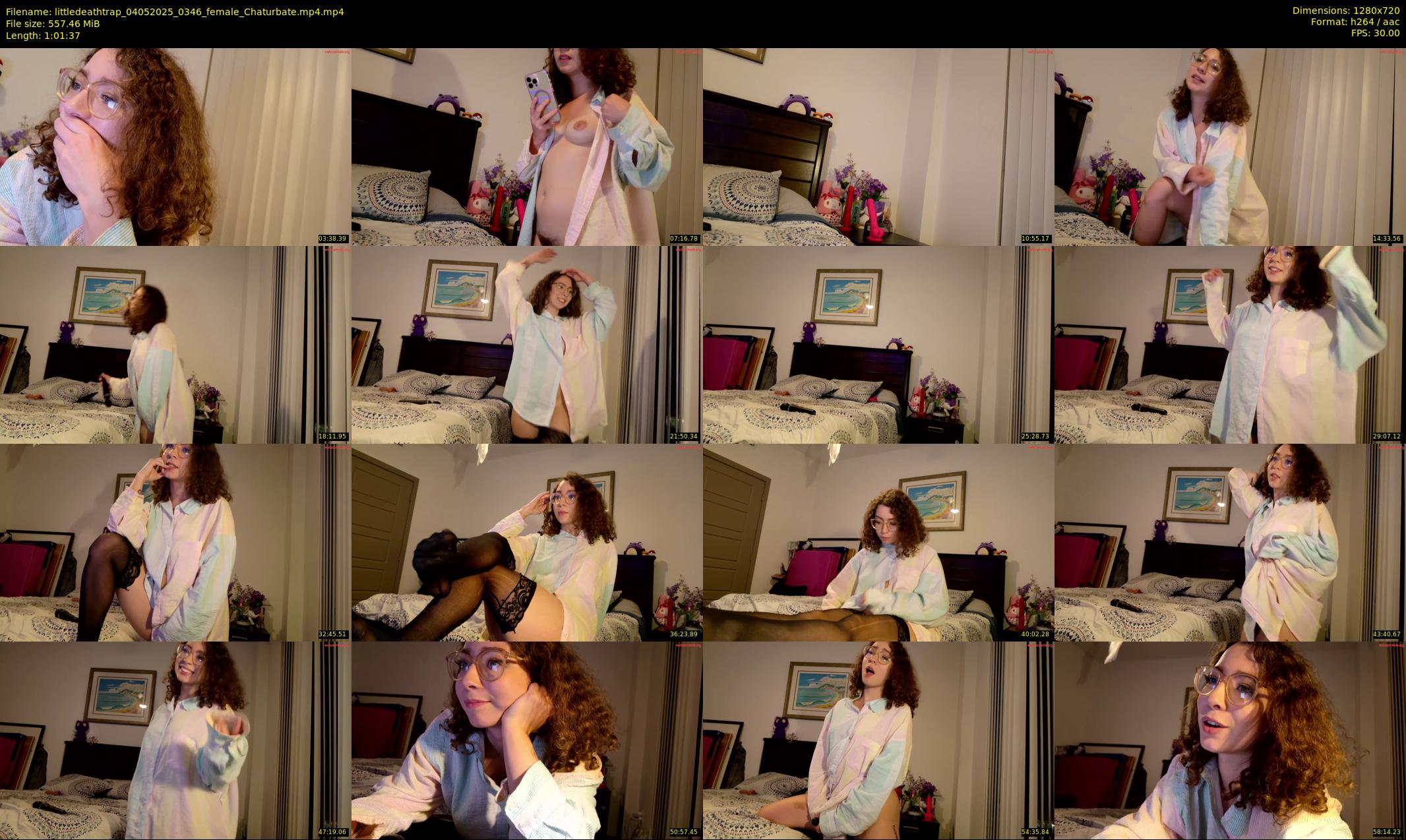 littledeathtrap — 62 minute Chaturbate female cam show recording, 720p, May 4, 2025