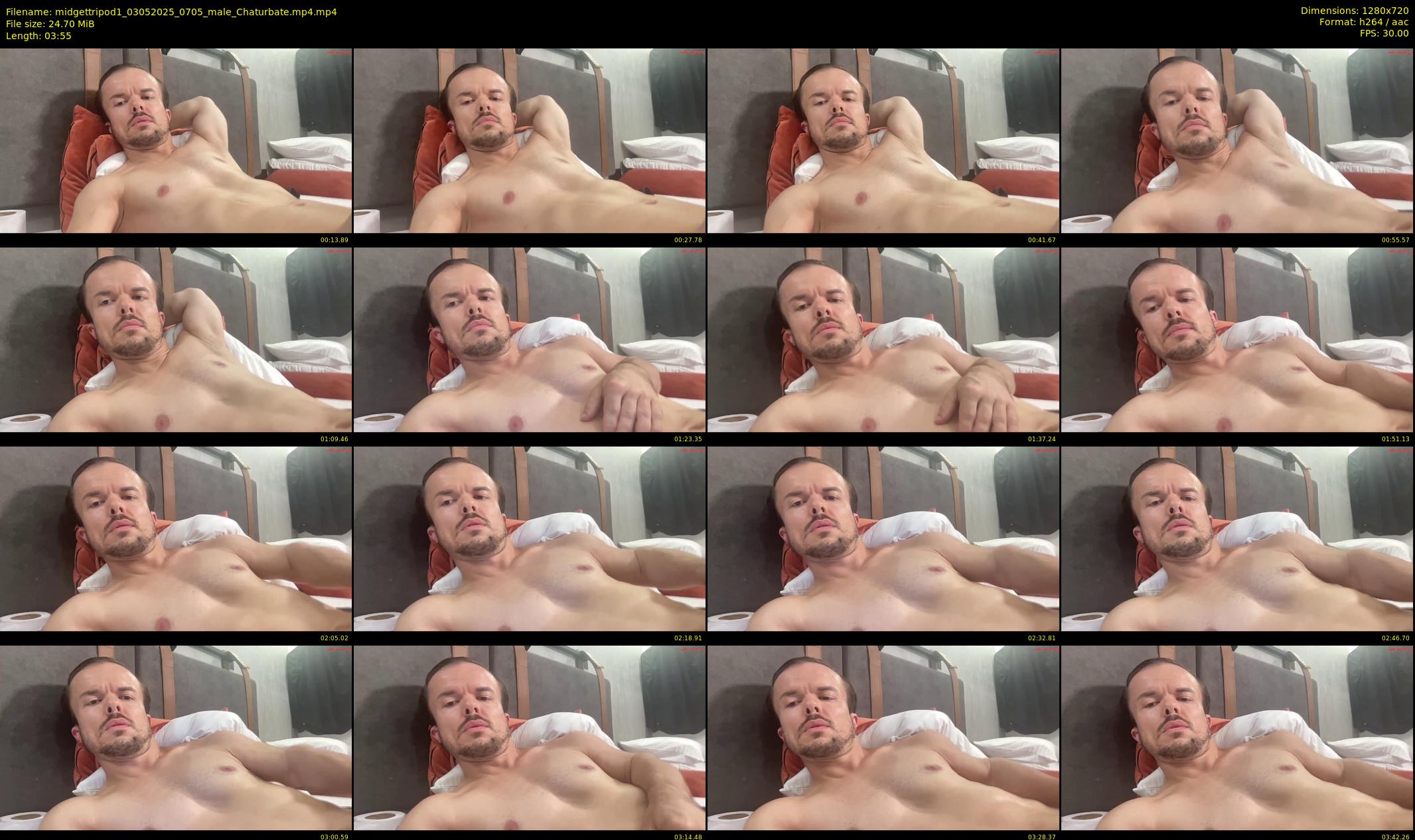 midgettripod1 — 4 minute Chaturbate male cam show recording, 720p, May 3, 2025