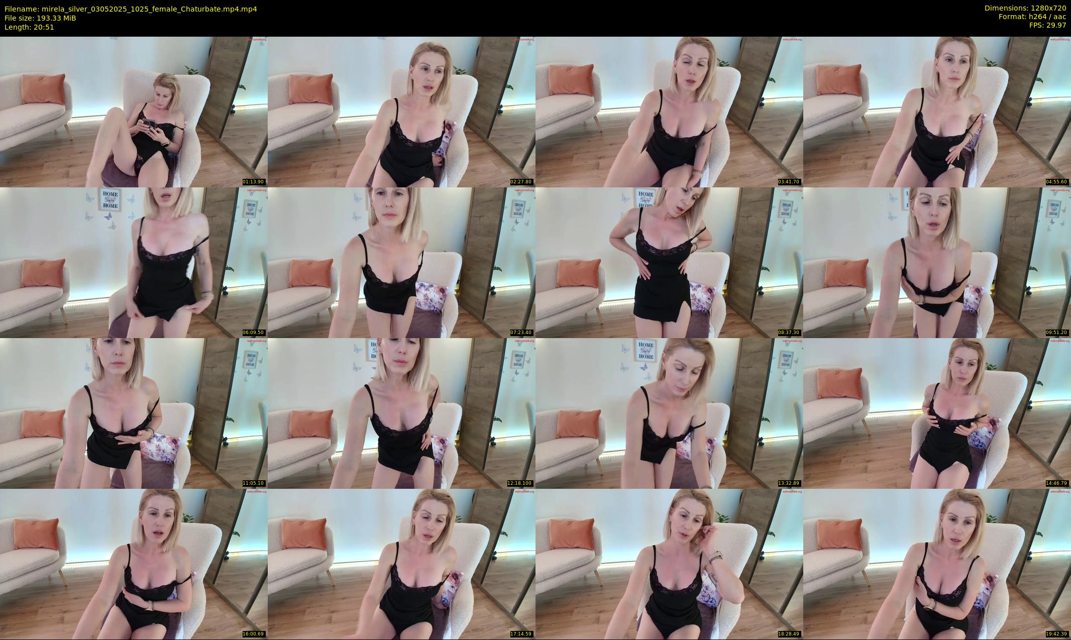 mirela_silver — 21 minute Chaturbate female cam show recording, 720p, May 3, 2025