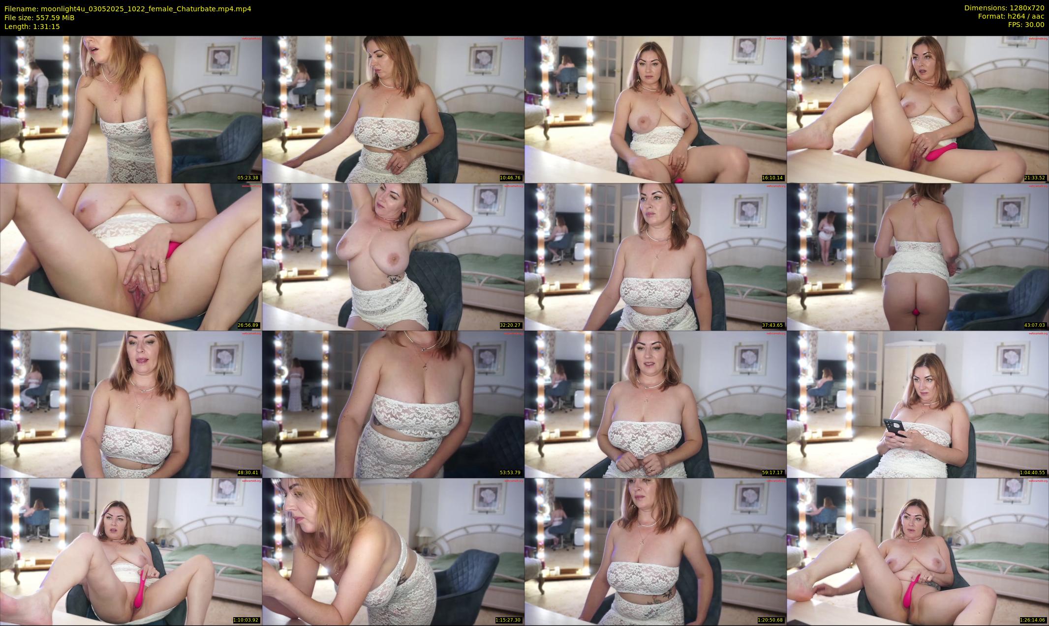 moonlight4u — 92 minute Chaturbate female cam show recording, 720p, May 3, 2025