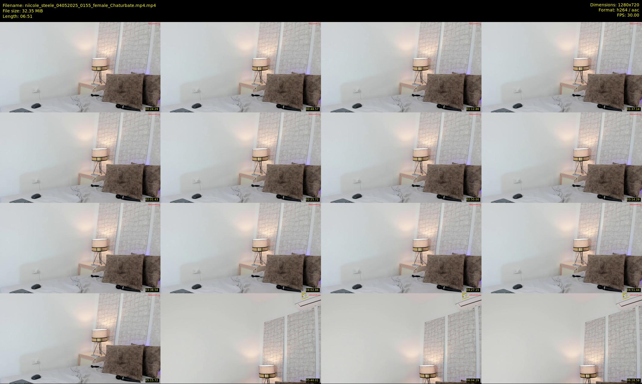 niicole_steele — 7 minute Chaturbate female cam show recording, 720p, May 4, 2025