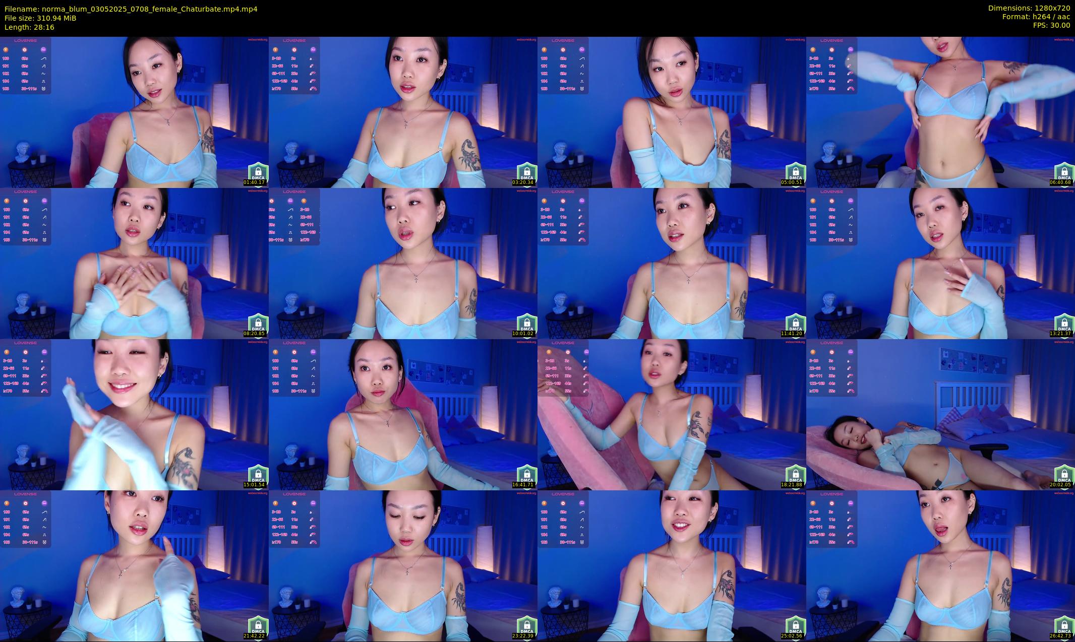 norma_blum — 29 minute Chaturbate female cam show recording, 720p, May 3, 2025