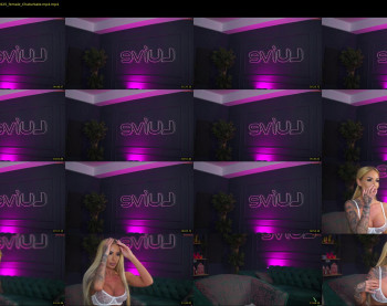 raquellevon — 14 minute Chaturbate female cam show recording, 720p, May 3, 2025