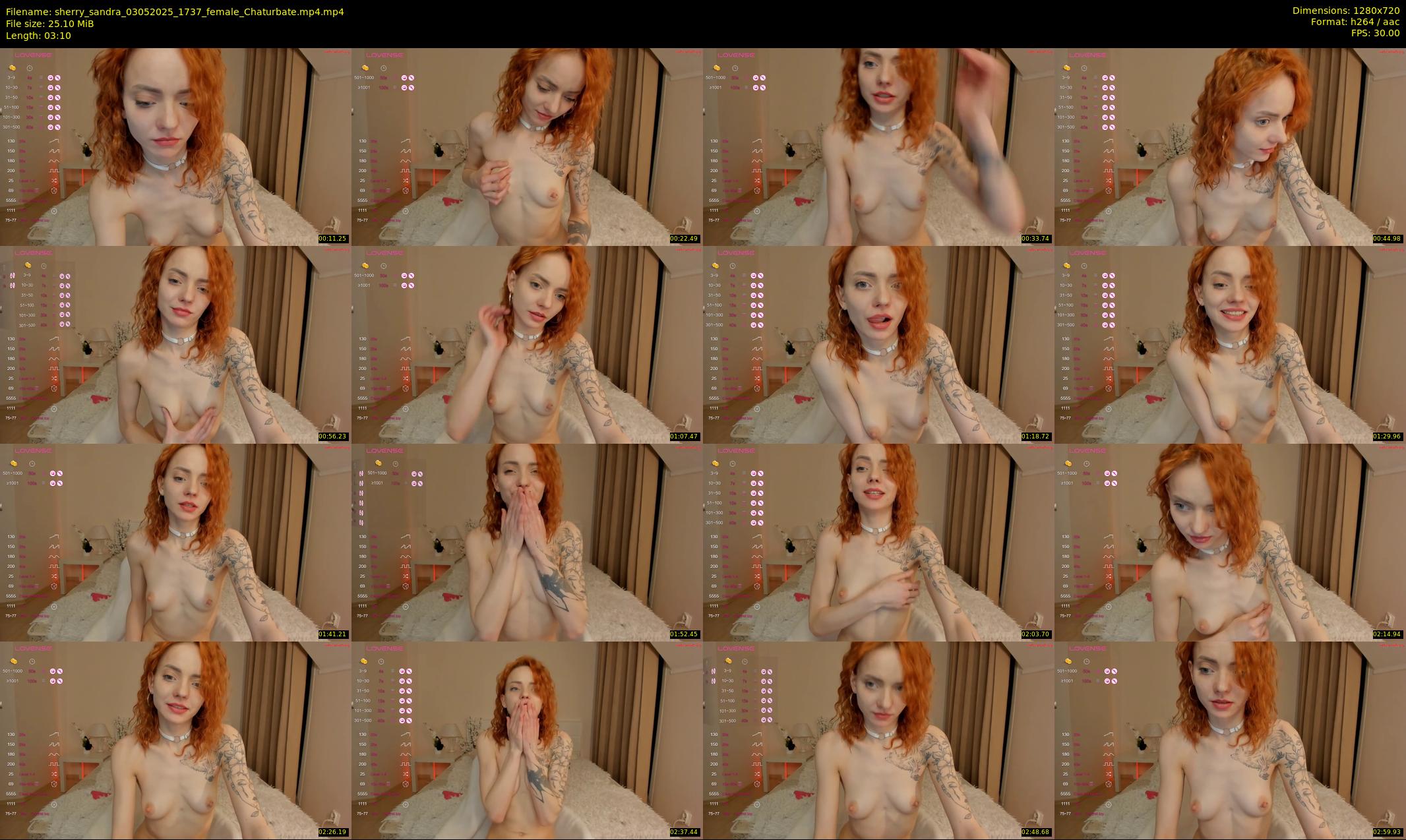 sherry_sandra — 4 minute Chaturbate female cam show recording, 720p, May 3, 2025