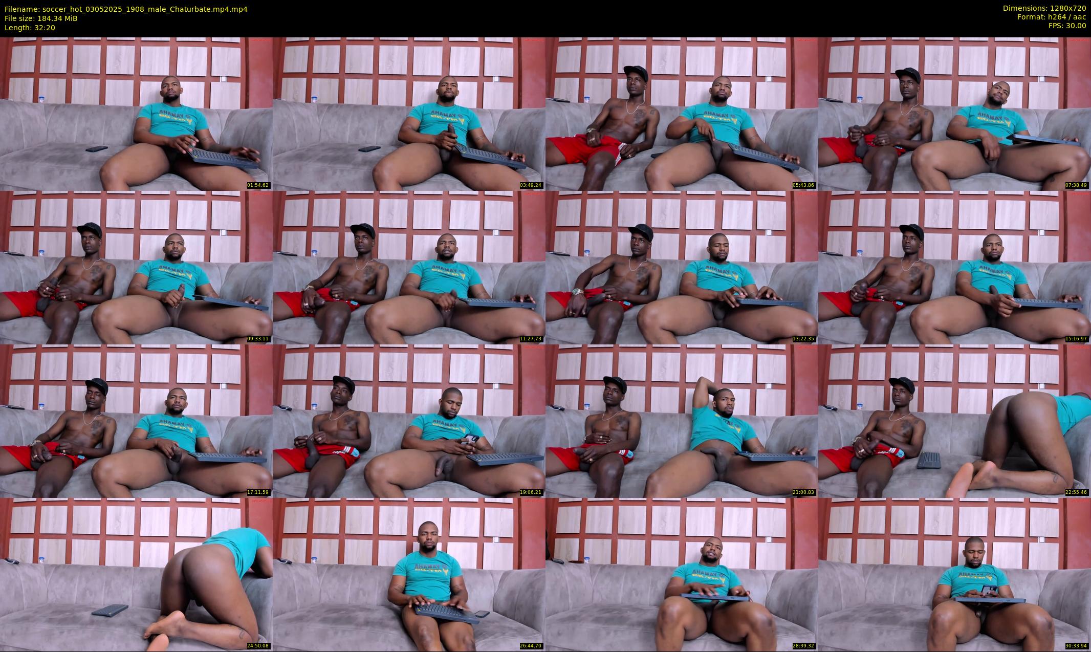 soccer_hot — 33 minute Chaturbate male cam show recording, 720p, May 3, 2025