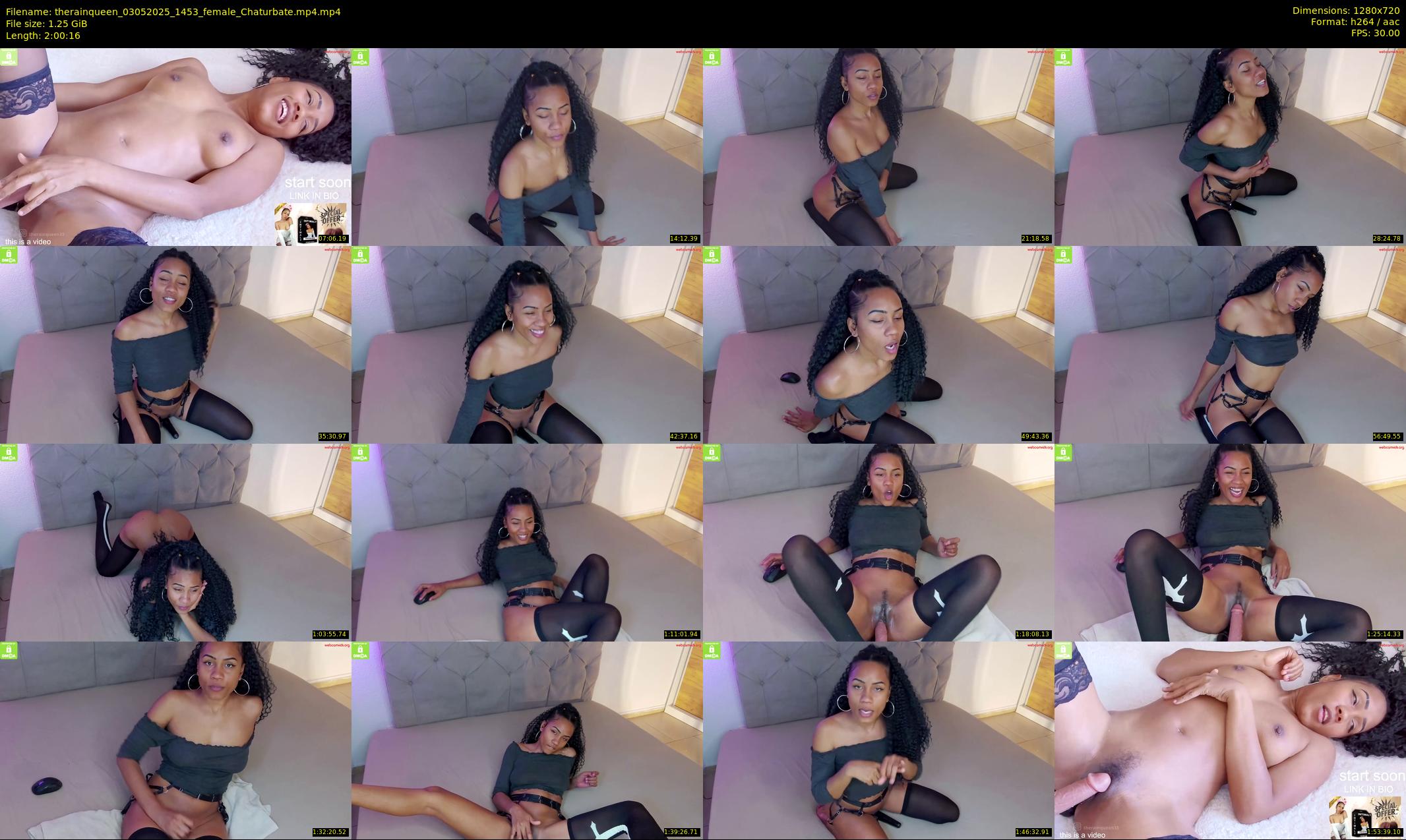 therainqueen — 121 minute Chaturbate female cam show recording, 720p, May 3, 2025