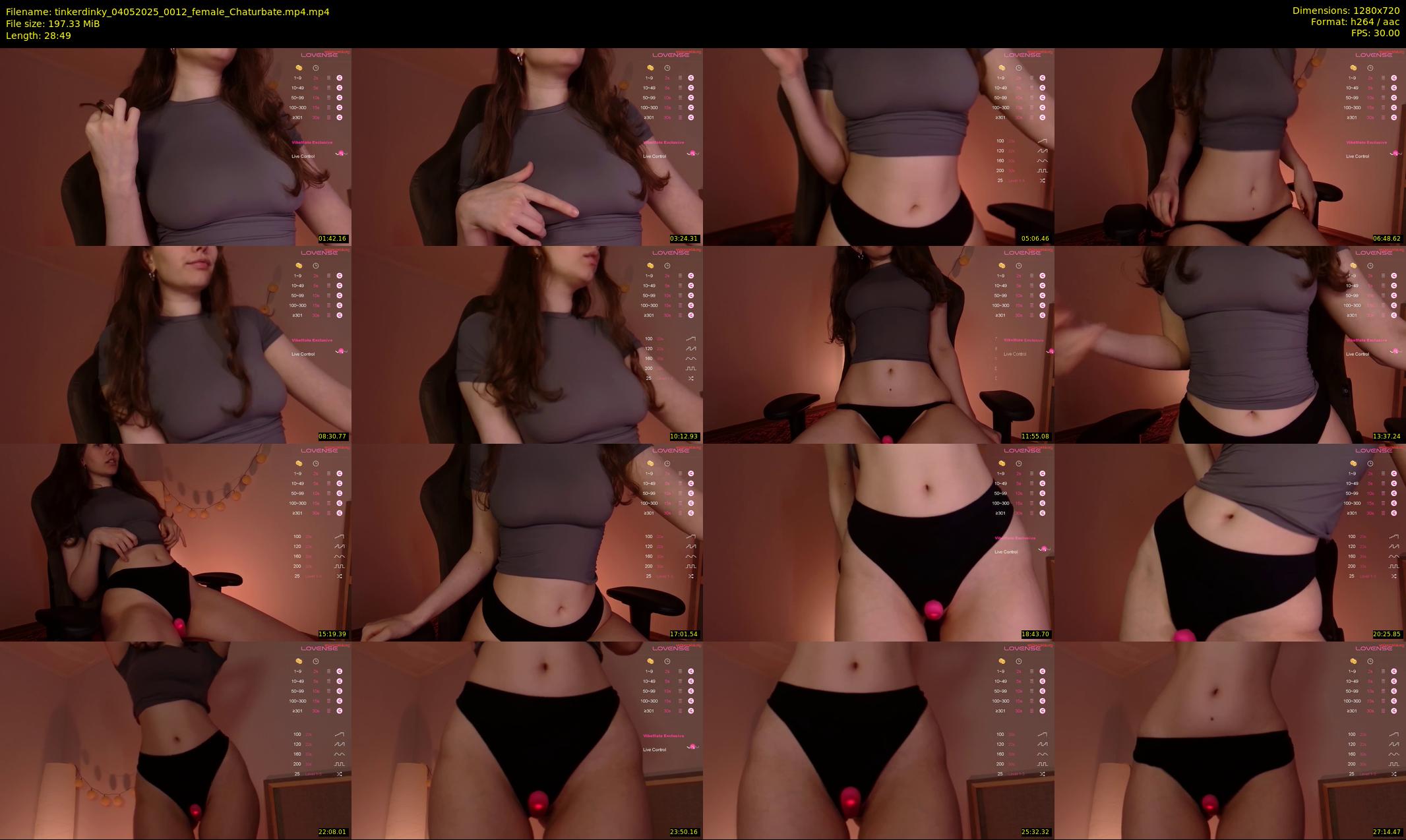tinkerdinky — 29 minute Chaturbate female cam show recording, 720p, May 4, 2025