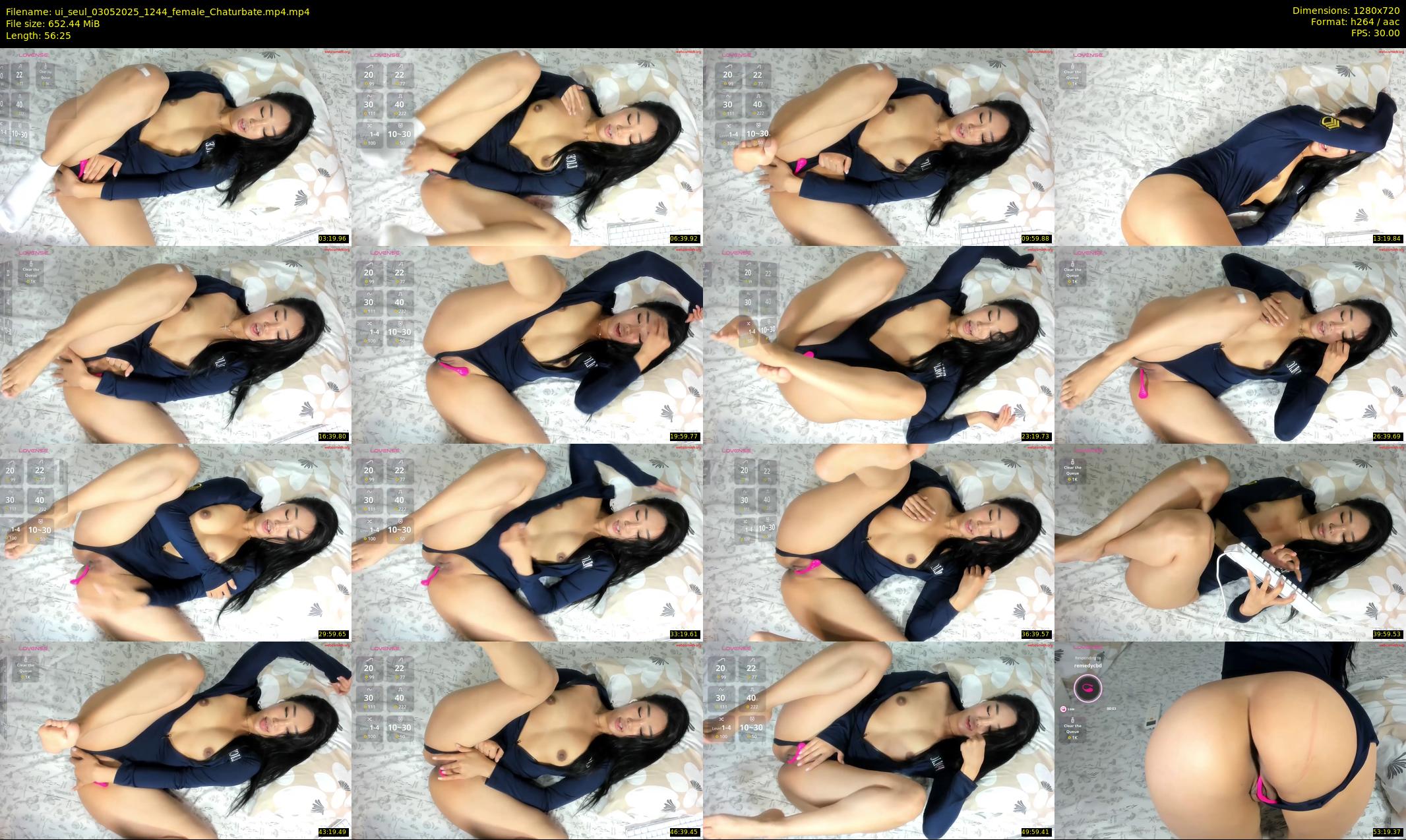 ui_seul — 57 minute Chaturbate female cam show recording, 720p, May 3, 2025