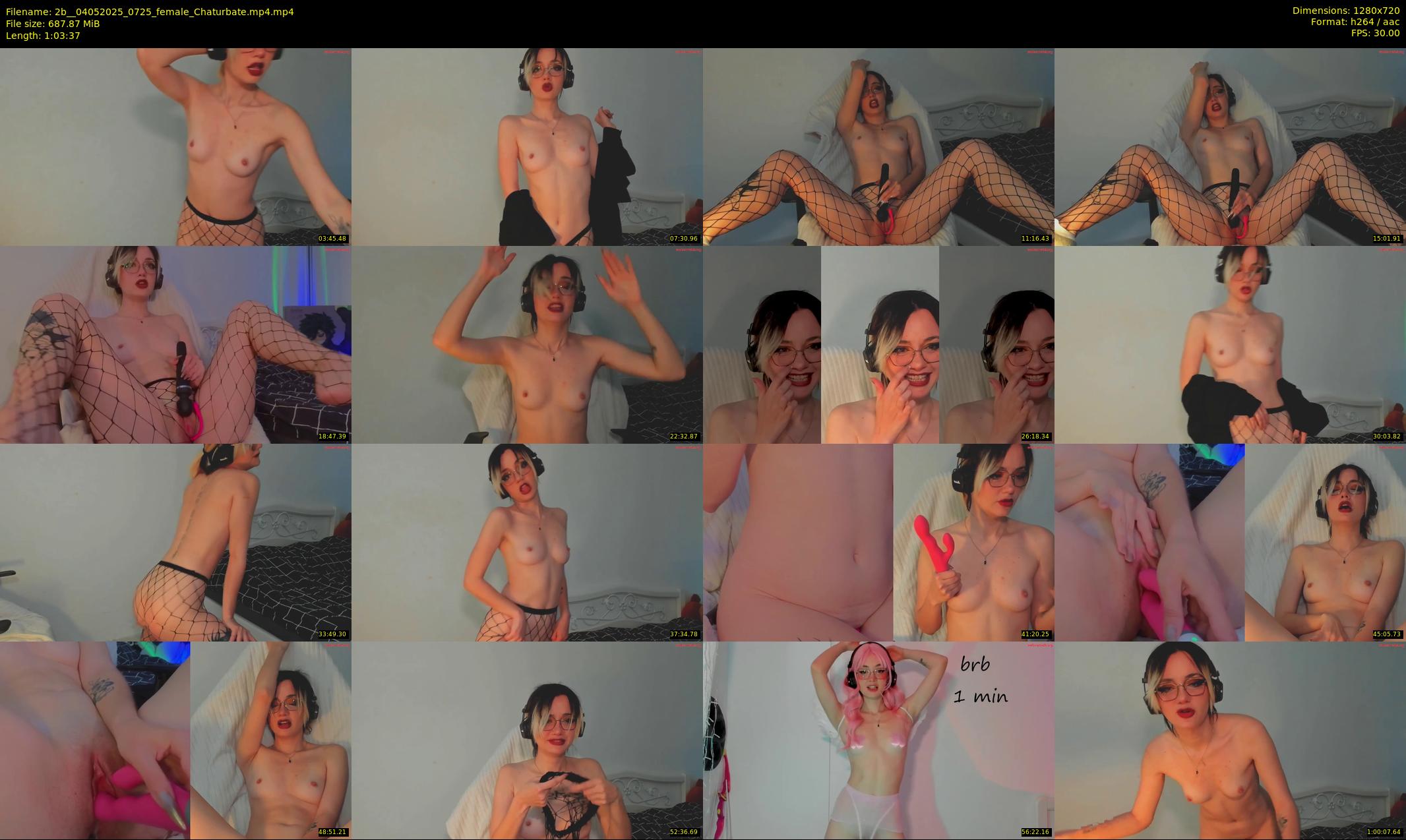2b_ — 64 minute Chaturbate female cam show recording, 720p, May 4, 2025