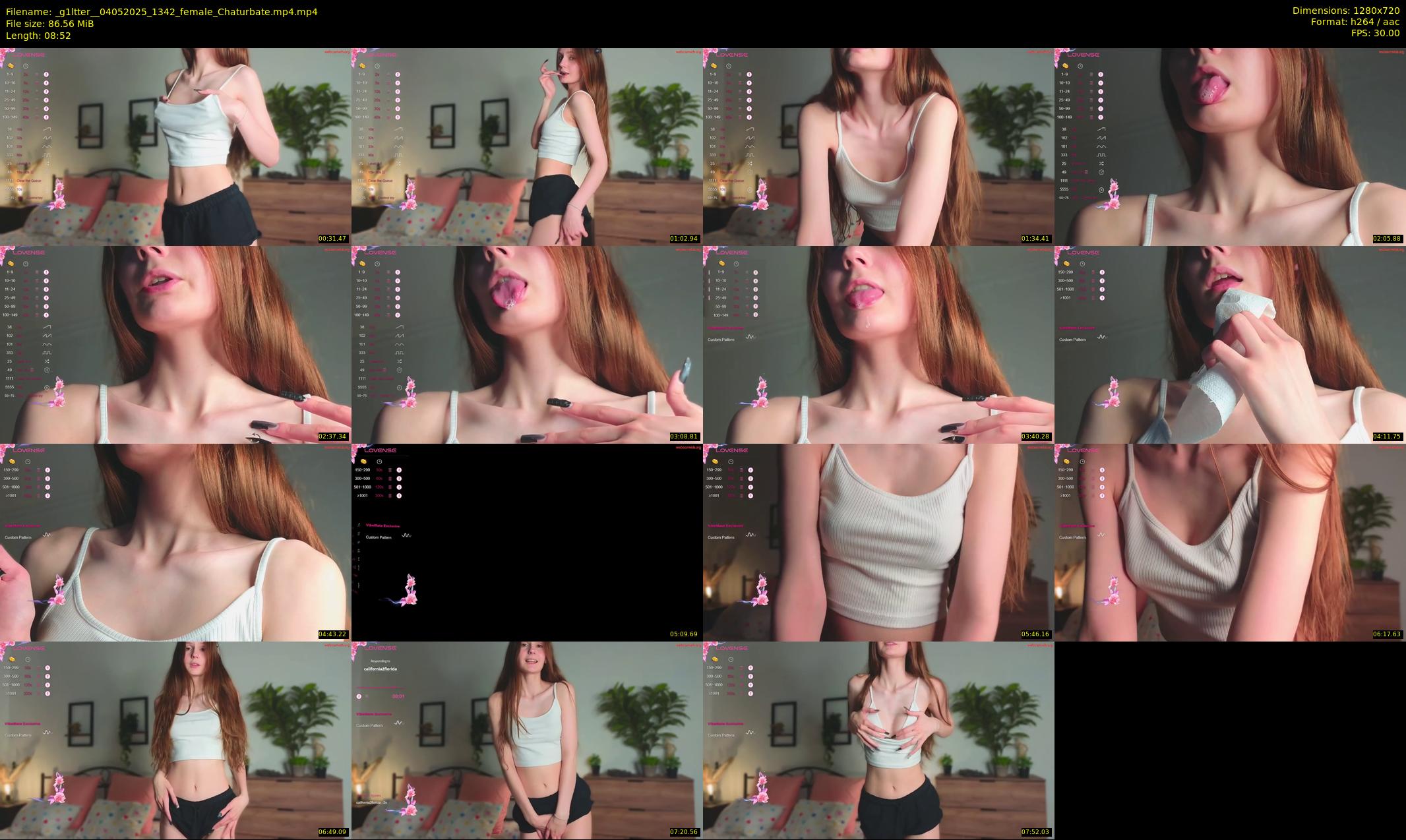 _g1ltter_ — 9 minute Chaturbate female cam show recording, 720p, May 4, 2025