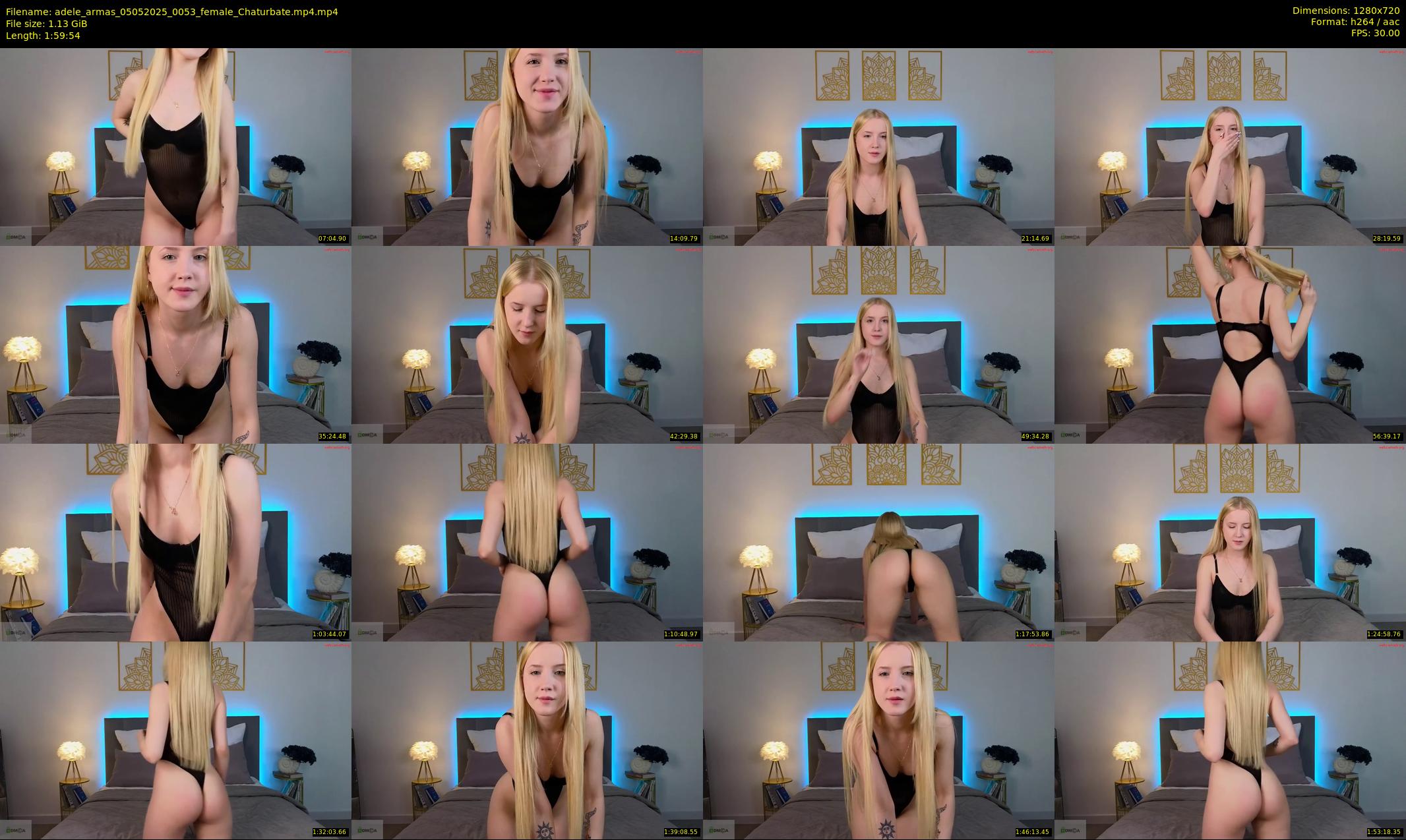 adele_armas — 120 minute Chaturbate female cam show recording, 720p, May 5, 2025