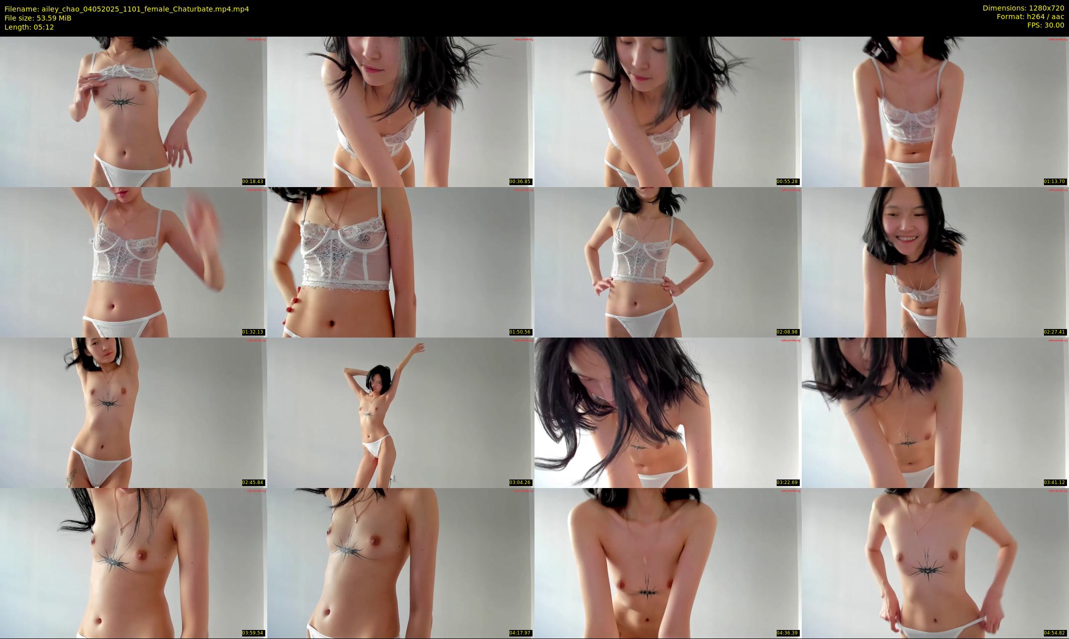 ailey_chao — 6 minute Chaturbate female cam show recording, 720p, May 4, 2025