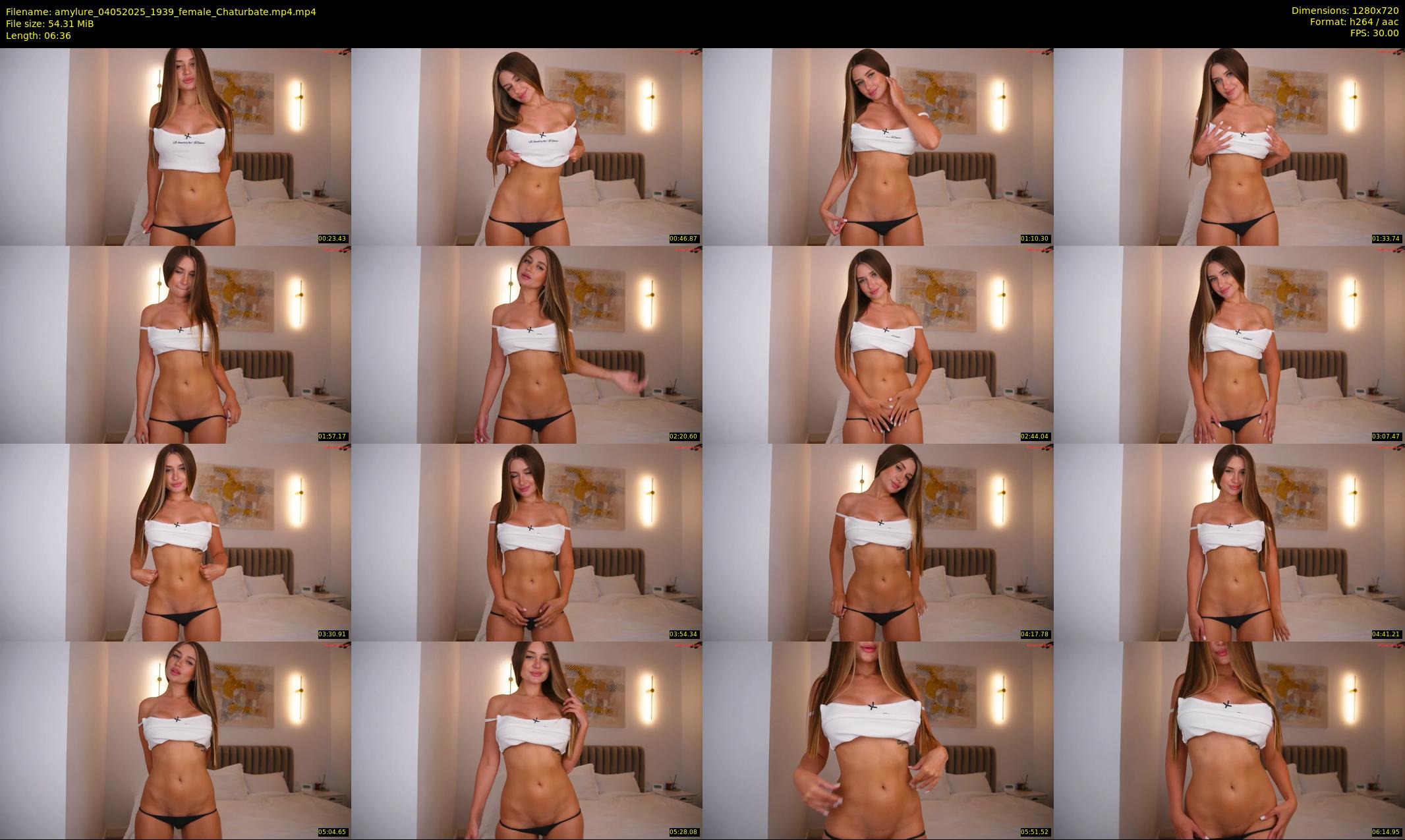 amylure — 7 minute Chaturbate female cam show recording, 720p, May 4, 2025