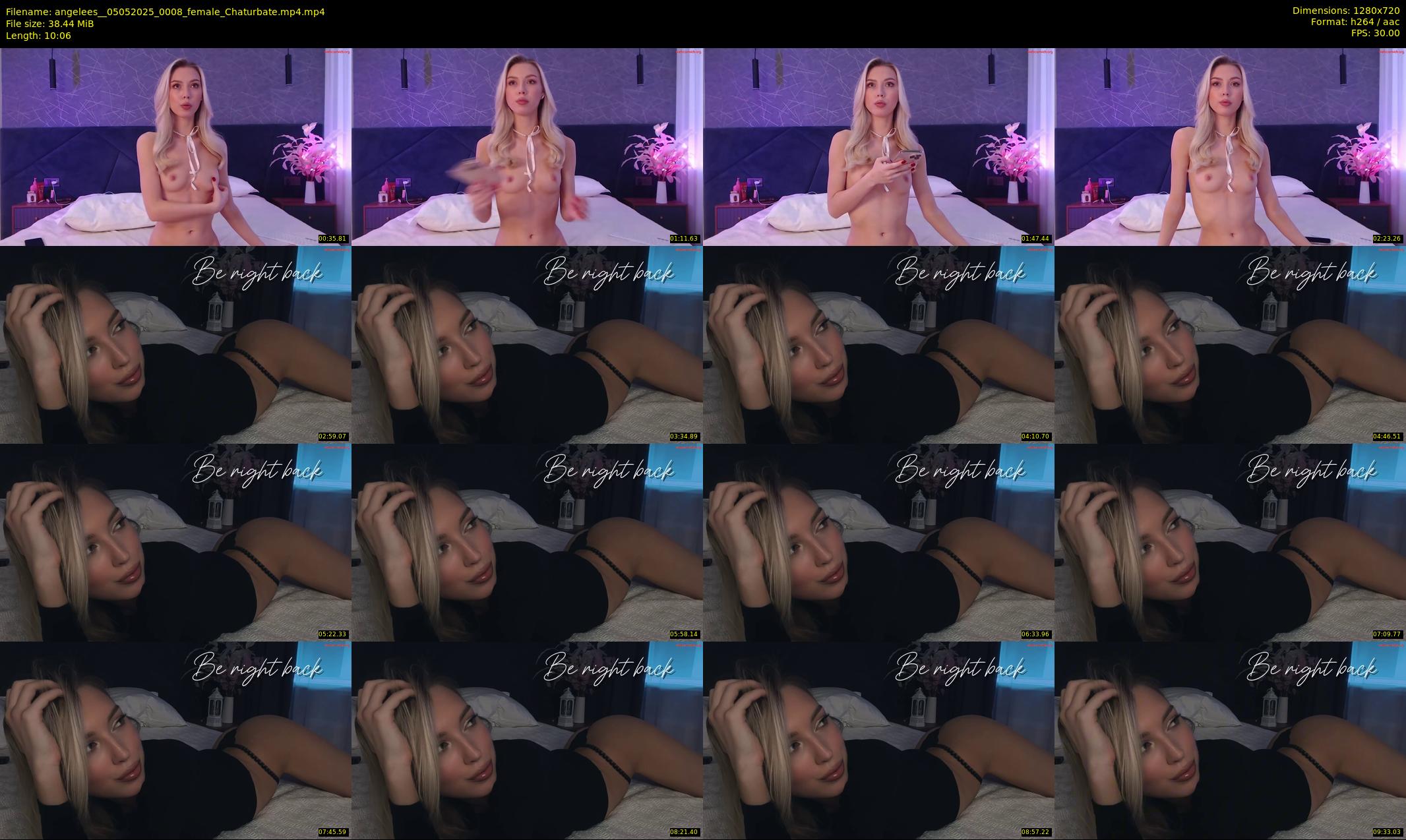 angelees_ — 11 minute Chaturbate female cam show recording, 720p, May 5, 2025