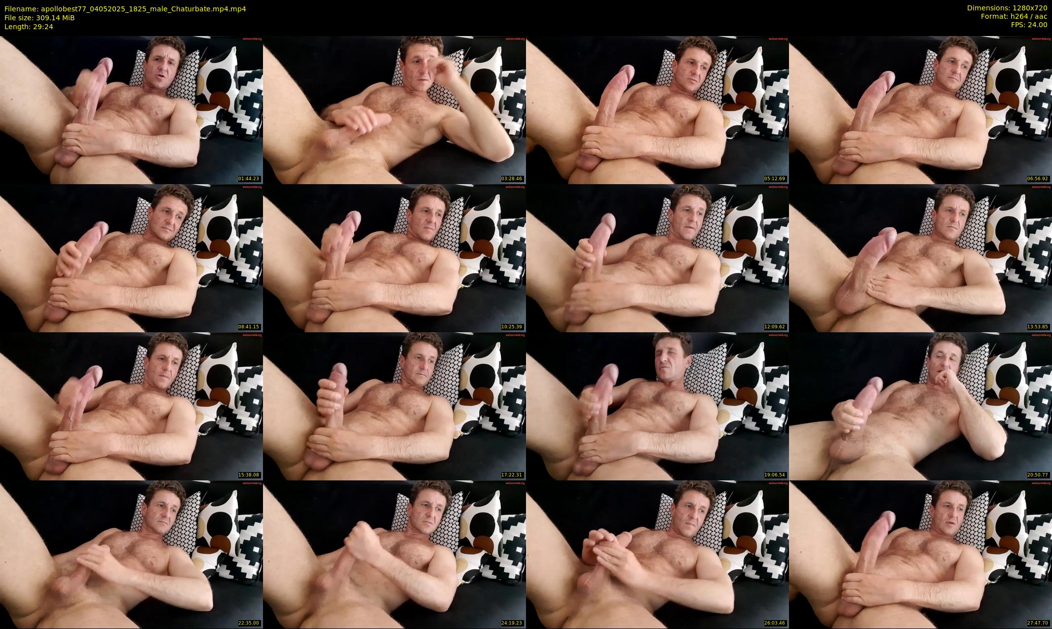 apollobest77 — 30 minute Chaturbate male cam show recording, 720p, May 4, 2025