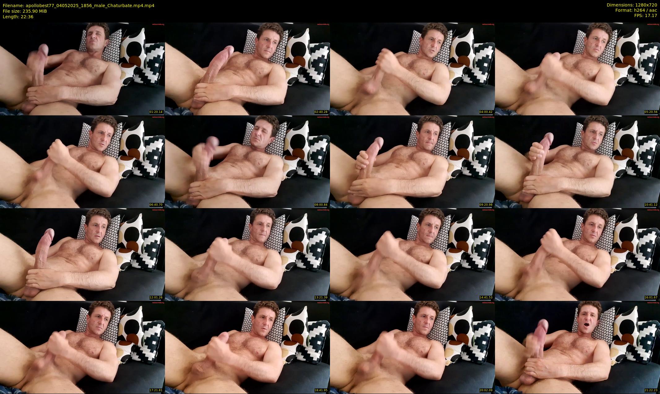 apollobest77 — 23 minute Chaturbate male cam show recording, 720p, May 4, 2025