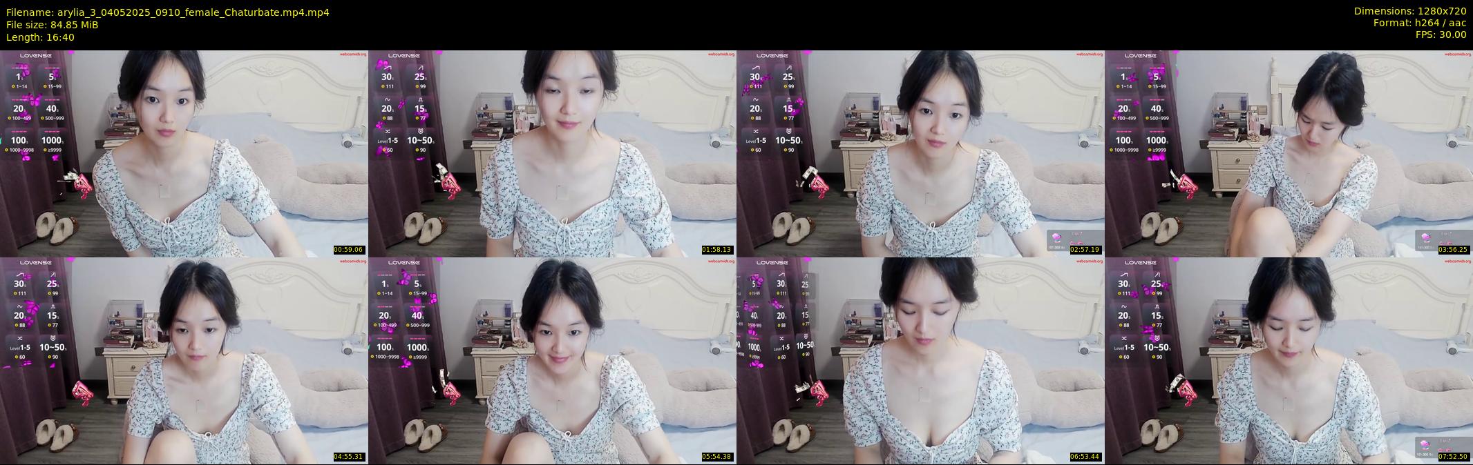 arylia_3 — 17 minute Chaturbate female cam show recording, 720p, May 4, 2025