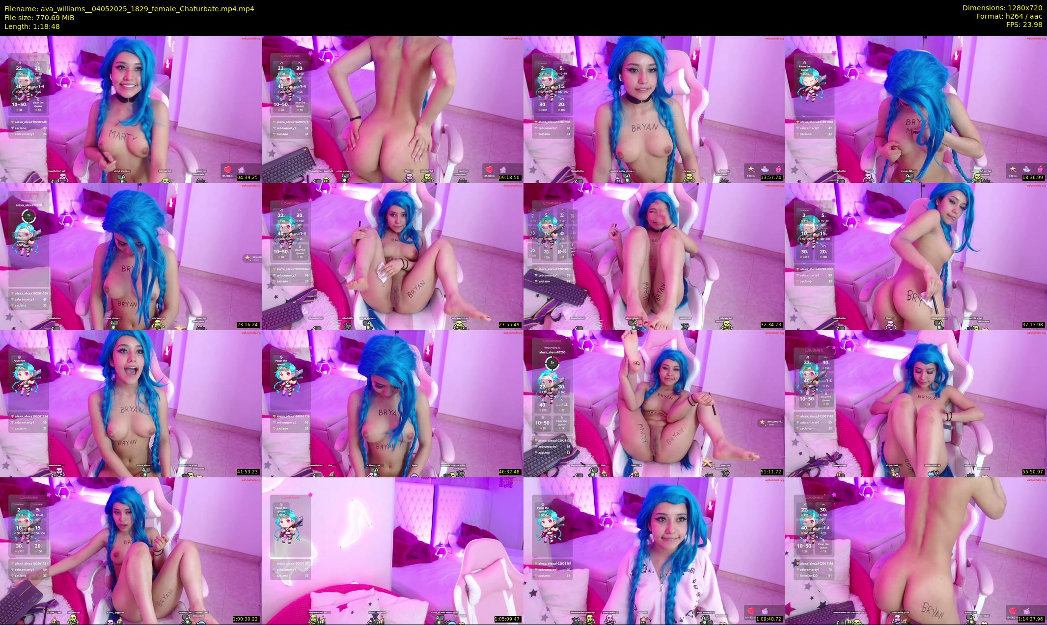 ava_williams_ — 79 minute Chaturbate female cam show recording, 720p, May 4, 2025