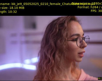bb_jett — 11 minute Chaturbate female cam show recording, 720p, May 5, 2025