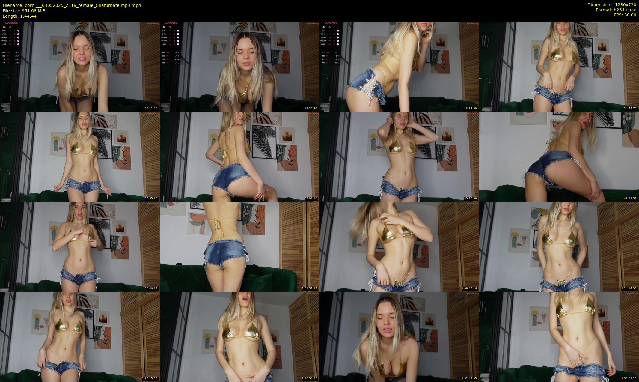 corni__ — 105 minute Chaturbate female cam show recording, 720p, May 4, 2025