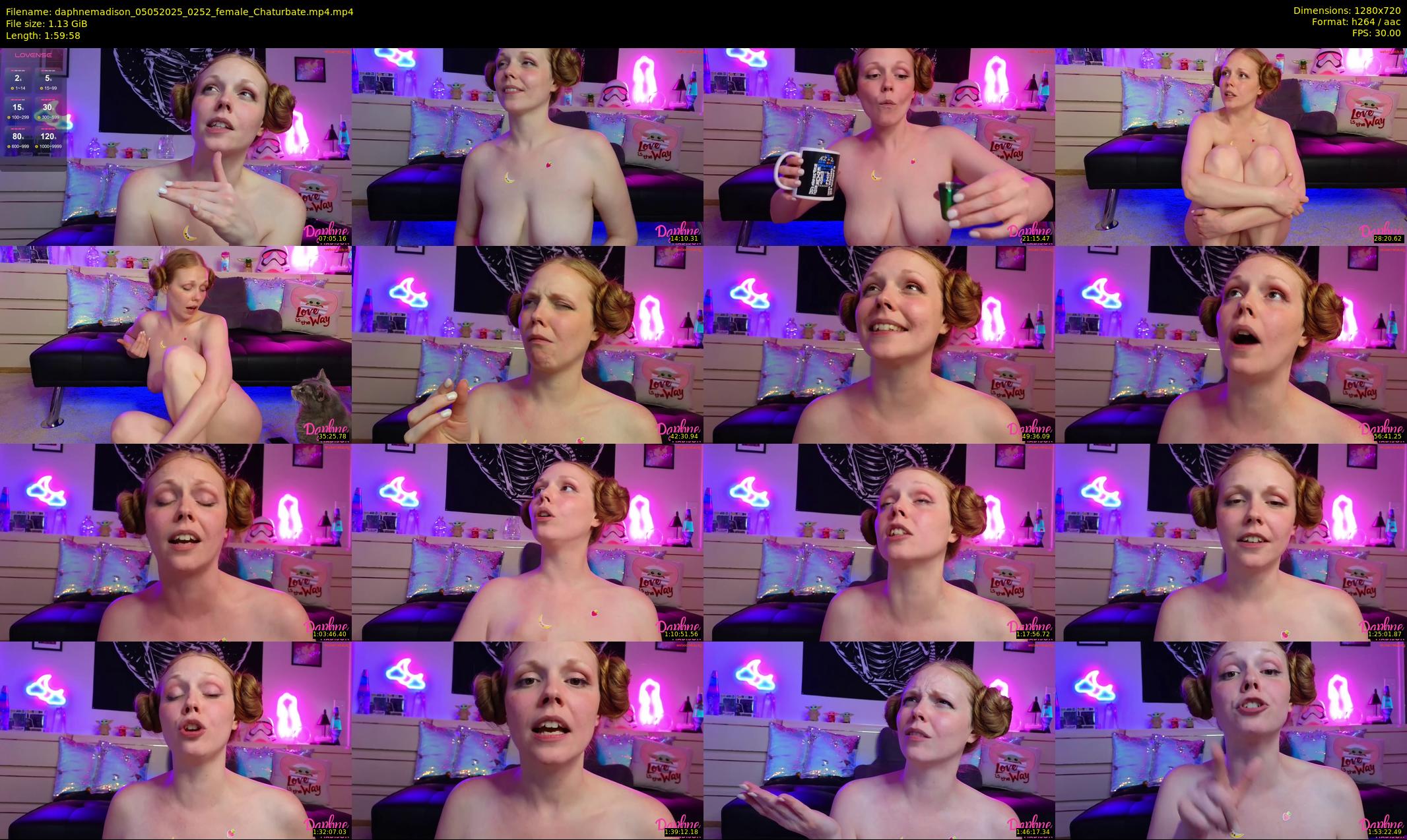 daphnemadison — 120 minute Chaturbate couple cam show recording, 720p, May 5, 2025