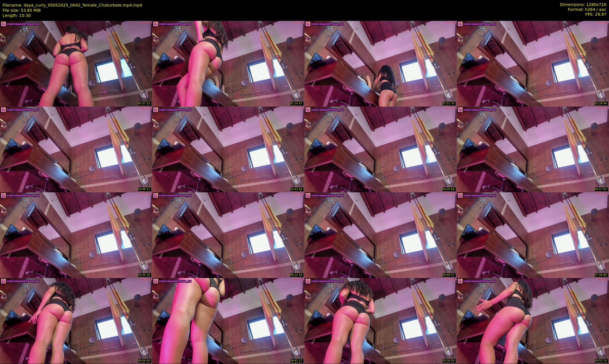 daya_curly — 11 minute Chaturbate female cam show recording, 720p, May 5, 2025