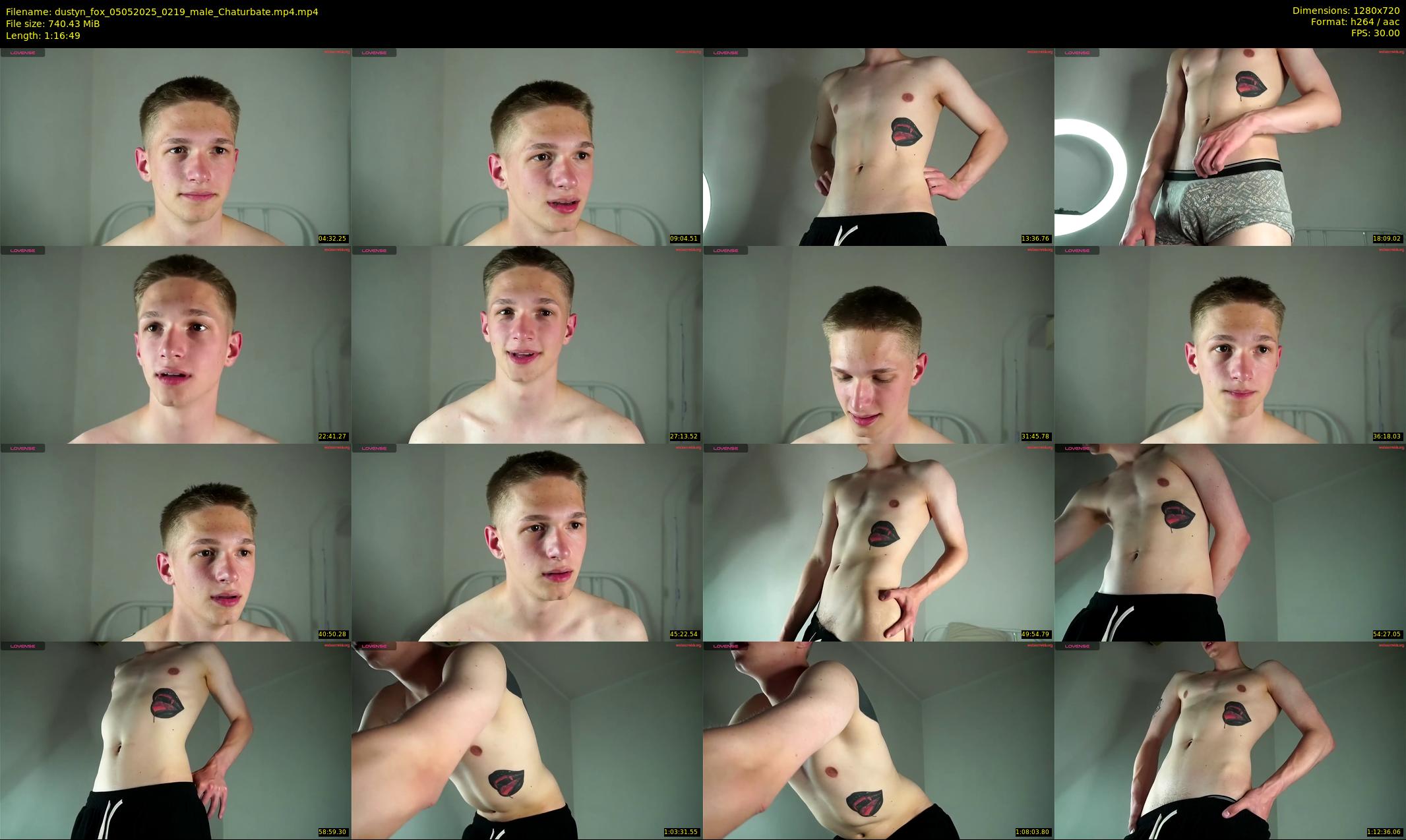 dustyn_fox — 77 minute Chaturbate male cam show recording, 720p, May 5, 2025