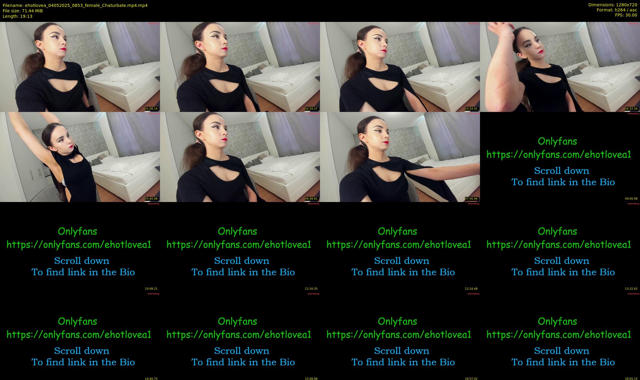 ehotlovea — 20 minute Chaturbate female cam show recording, 720p, May 4, 2025