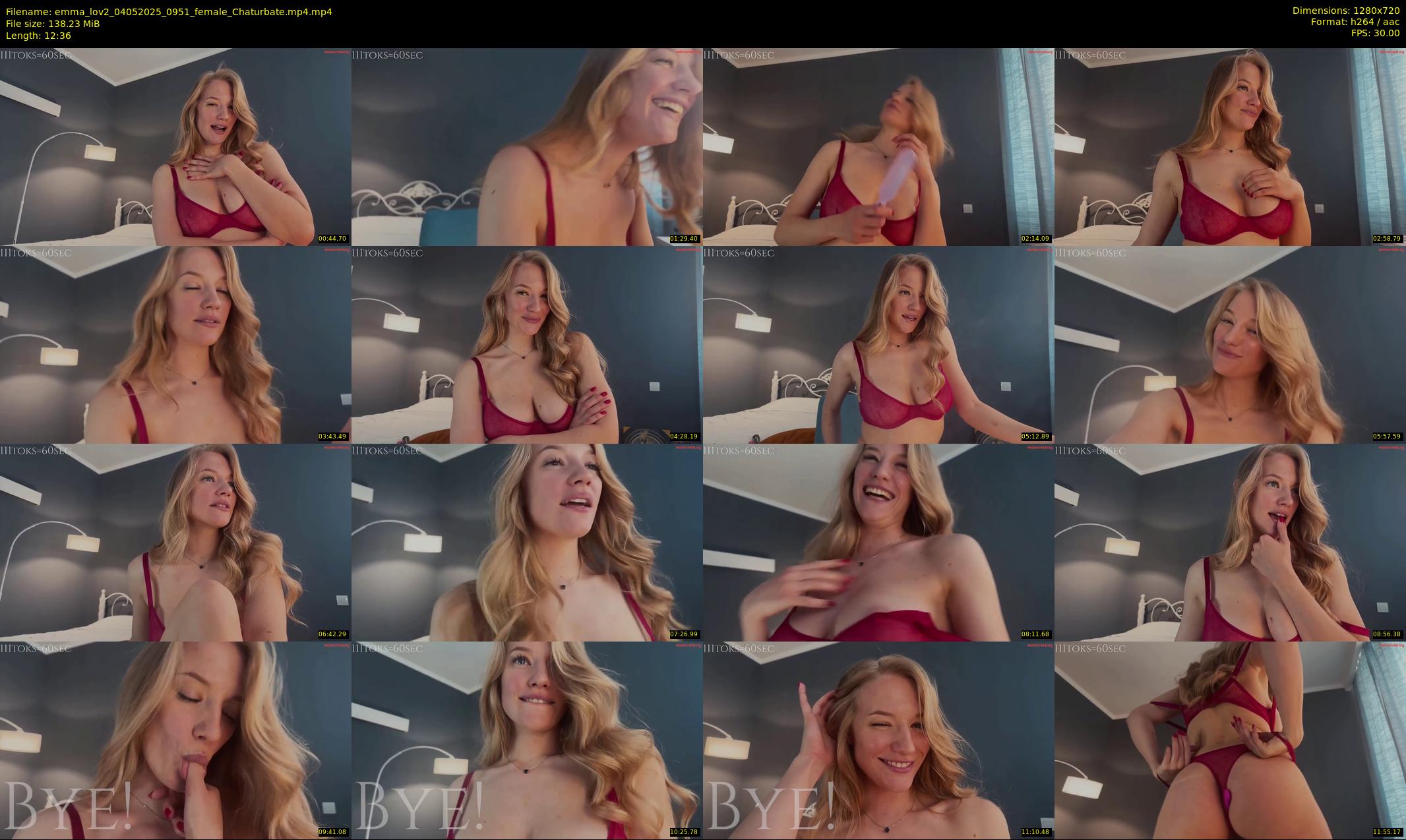 emma_lov2 — 13 minute Chaturbate female cam show recording, 720p, May 4, 2025