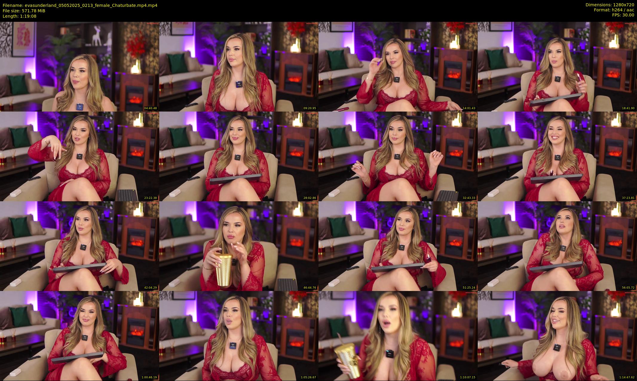 evasunderland — 80 minute Chaturbate female cam show recording, 720p, May 5, 2025