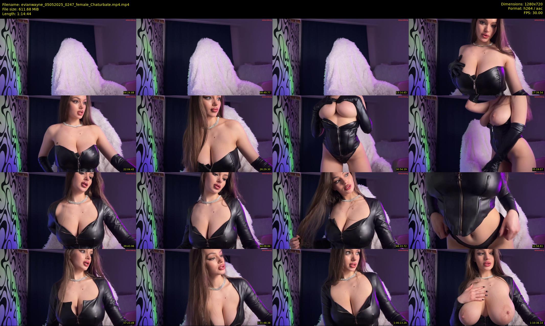 evianwayne — 75 minute Chaturbate female cam show recording, 720p, May 5, 2025