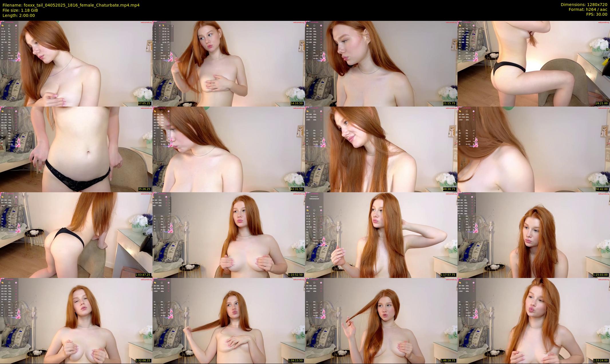 foxxx_tail — 120 minute Chaturbate female cam show recording, 720p, May 4, 2025