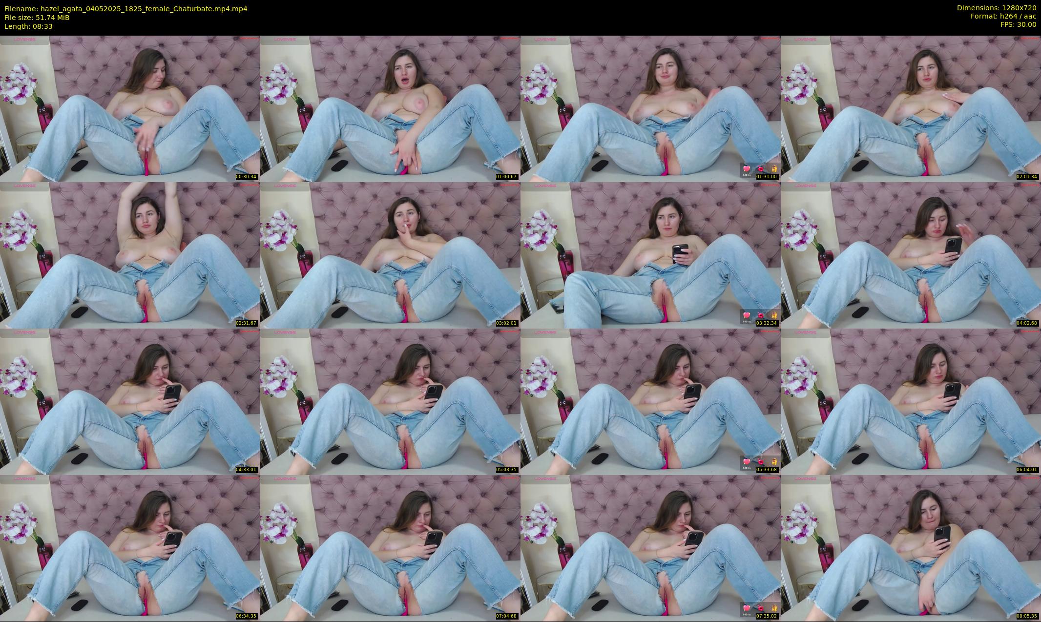 hazel_agata — 9 minute Chaturbate female cam show recording, 720p, May 4, 2025