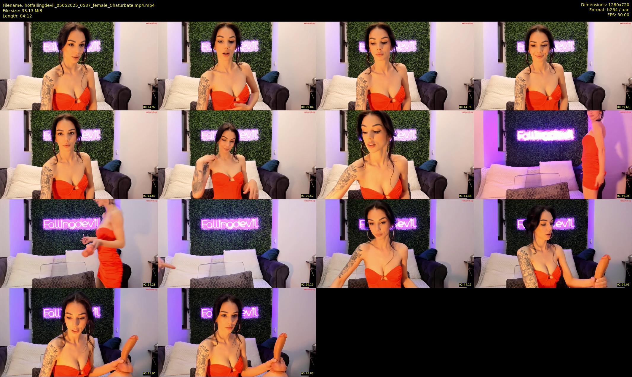 hotfallingdevil — 5 minute Chaturbate female cam show recording, 720p, May 5, 2025