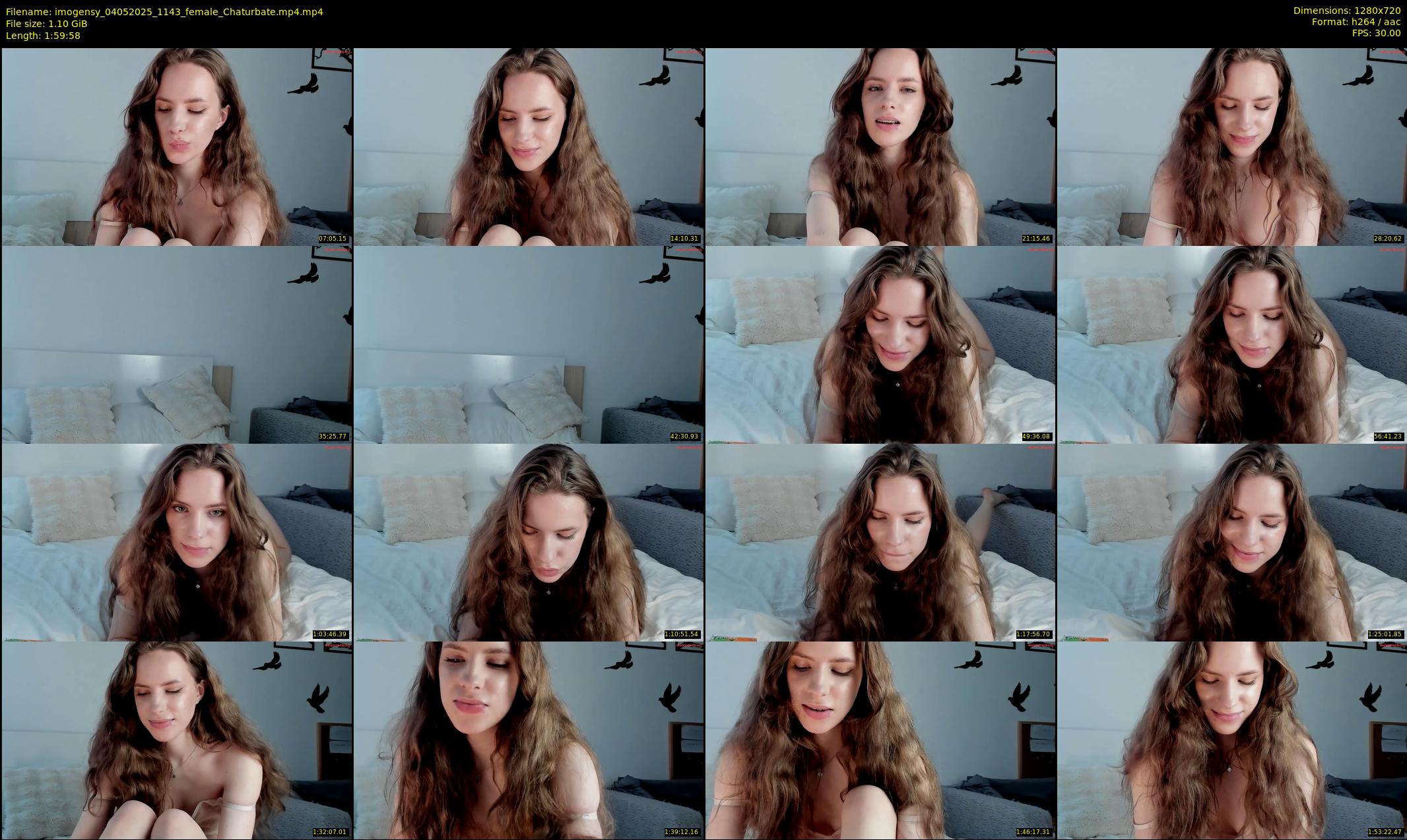 imogensy — 120 minute Chaturbate female cam show recording, 720p, May 4, 2025
